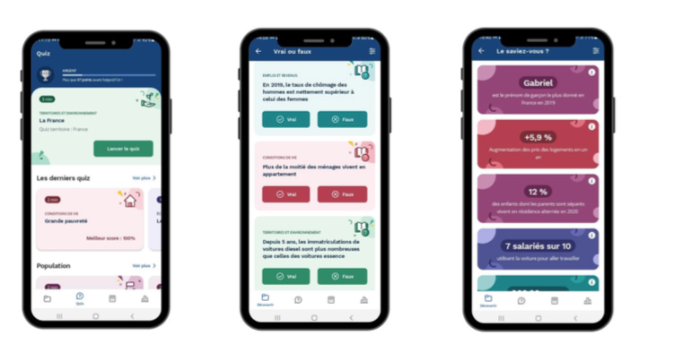 L'Insee lance sa première application mobile