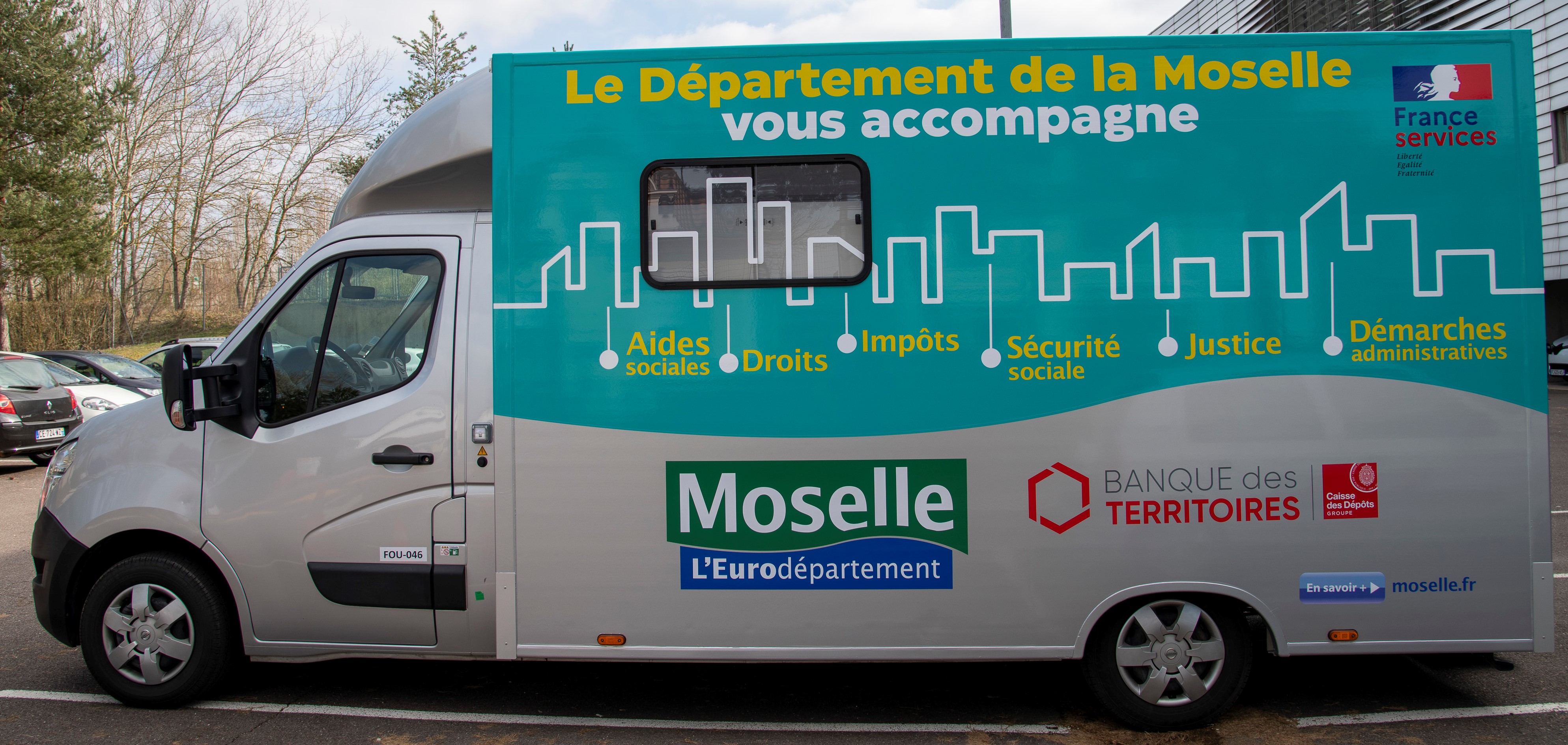 Le Bus France Services Moselle en tournée en juillet