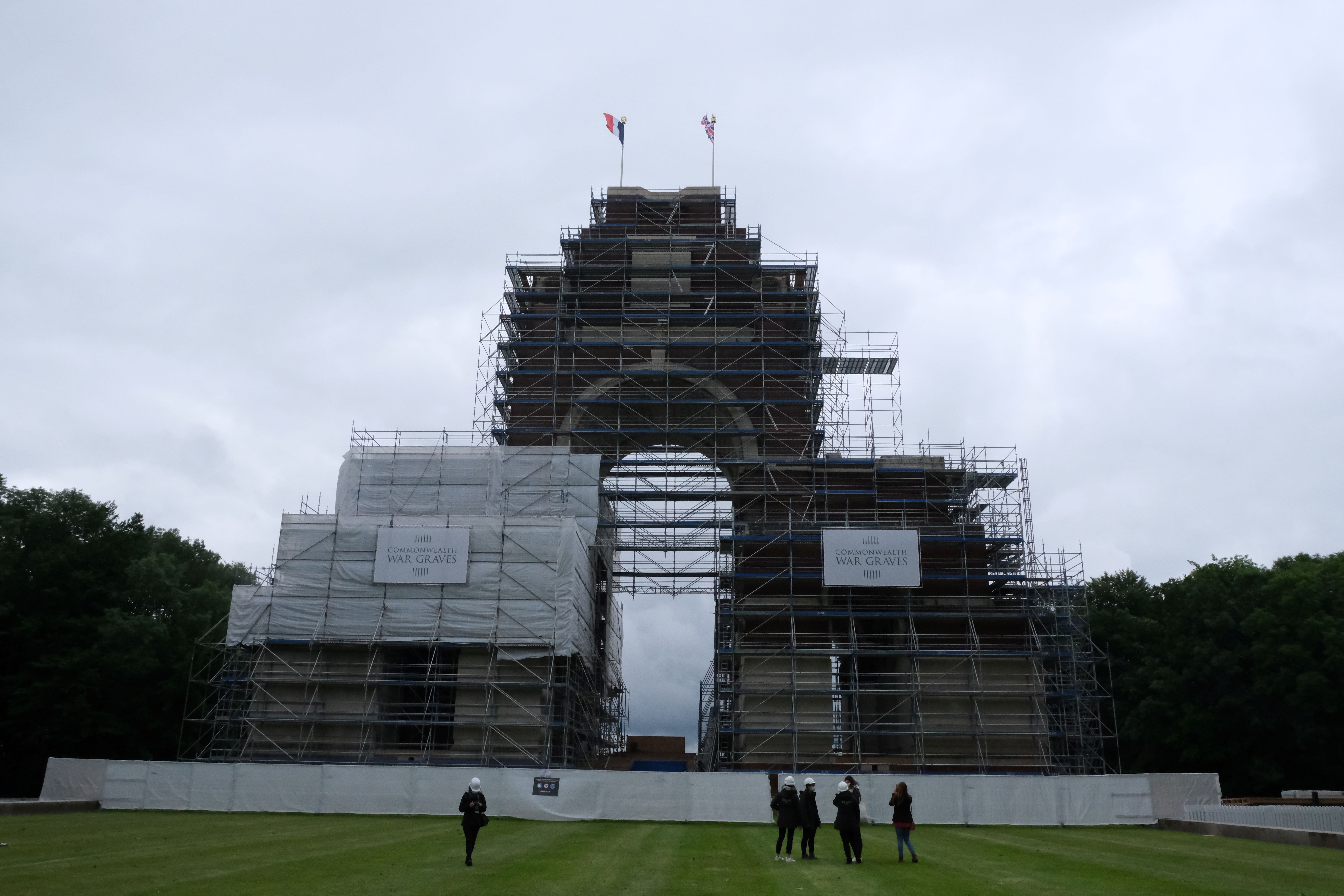 Des travaux de restauration de grande ampleur au mémorial franco-britannique de Thiepval 
