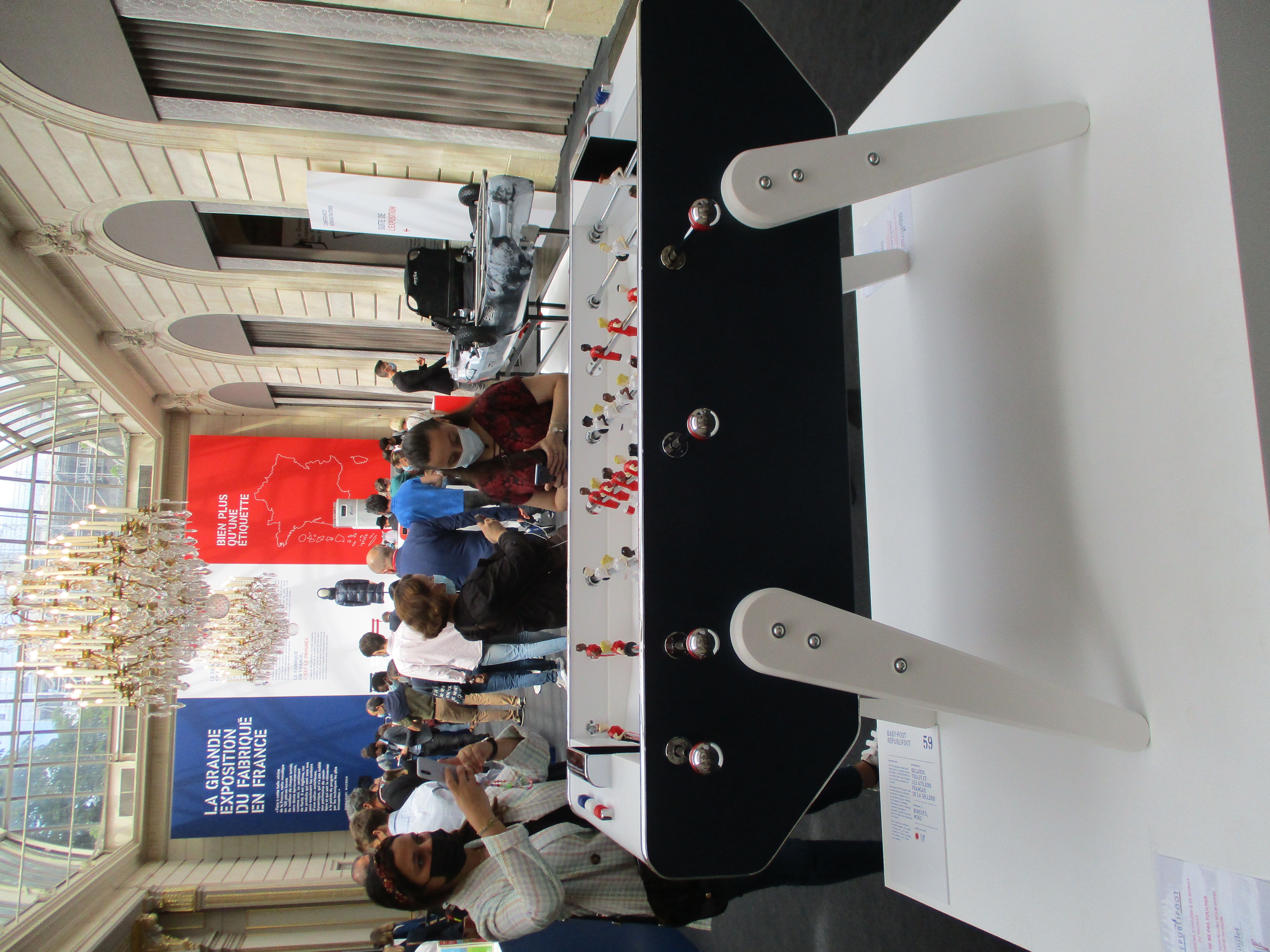 Le Républifoot porte la signature des Ateliers français de la sellerie implantés dans l'Aisne