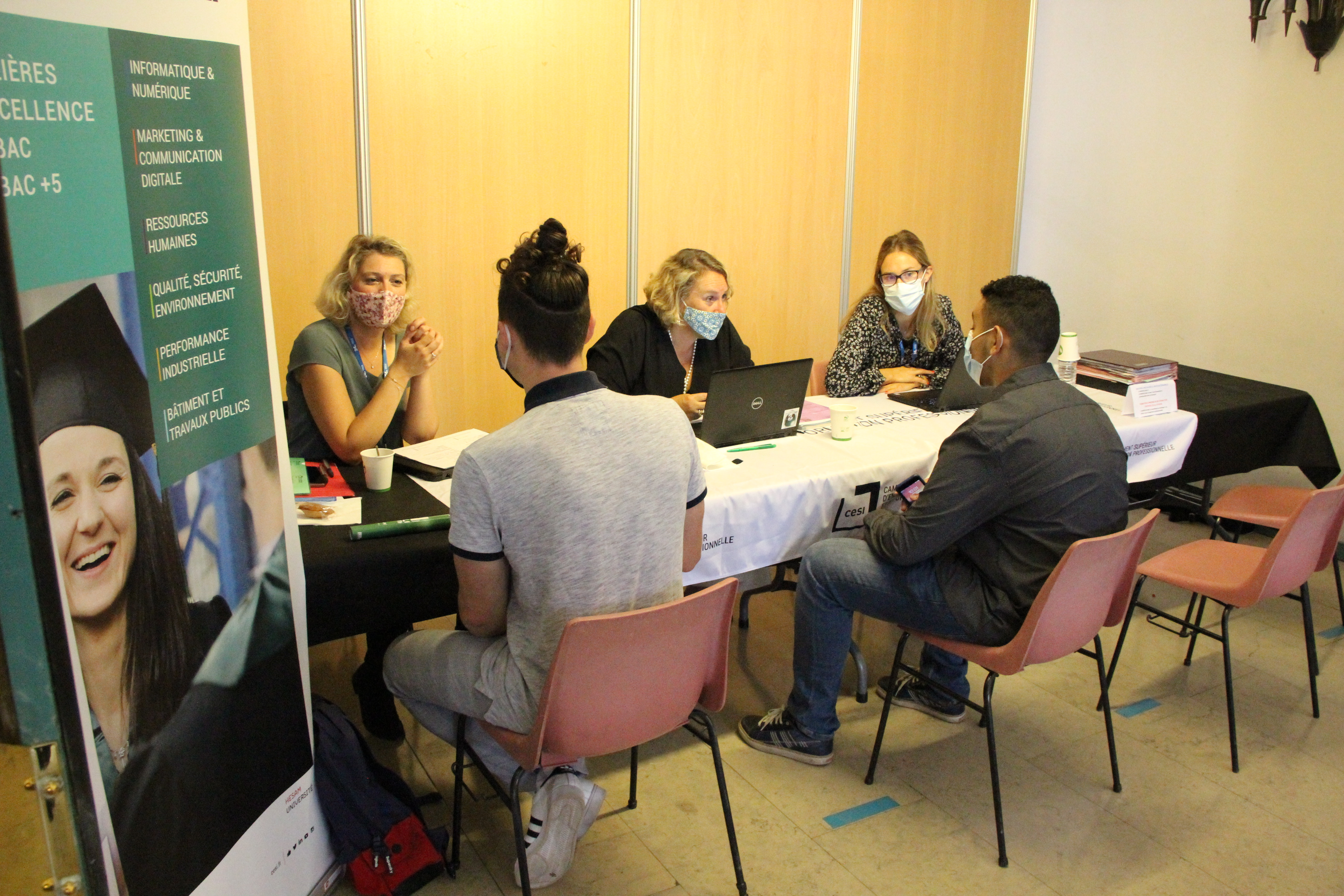 Arras : de vraies rencontres pour Les 24 Heures pour l'Emploi et la Formation