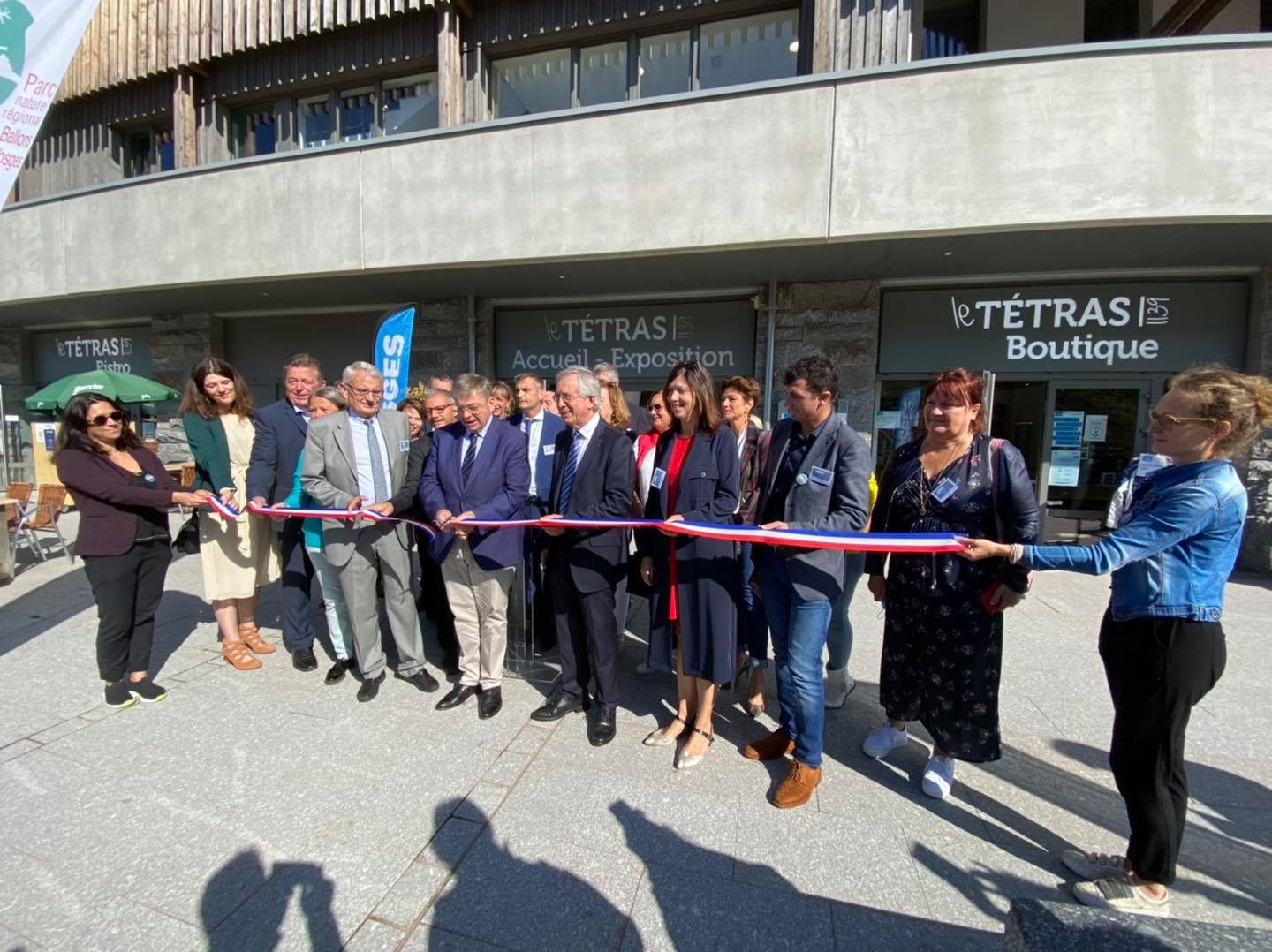 Inauguration de L’Espace Découverte du col de la Schlucht 