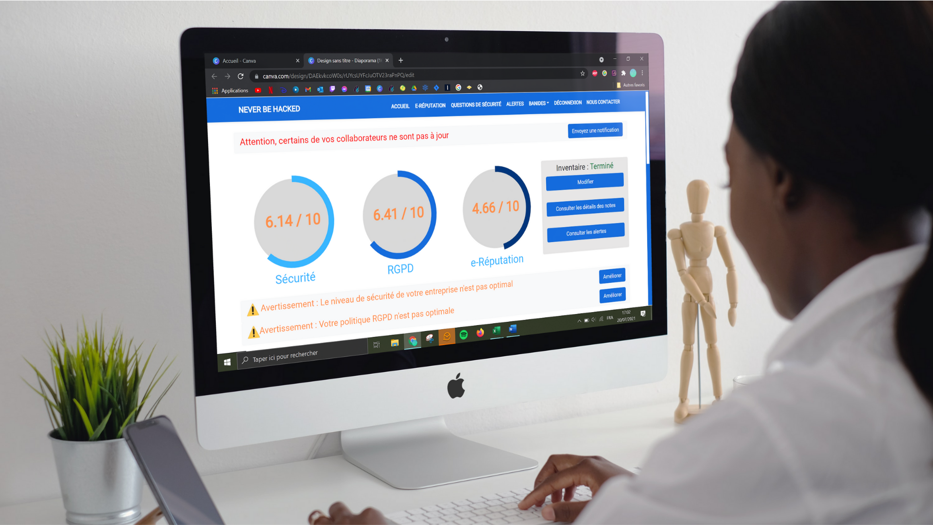 Never Be Hacked, une appli pour se former à la cybersécurité