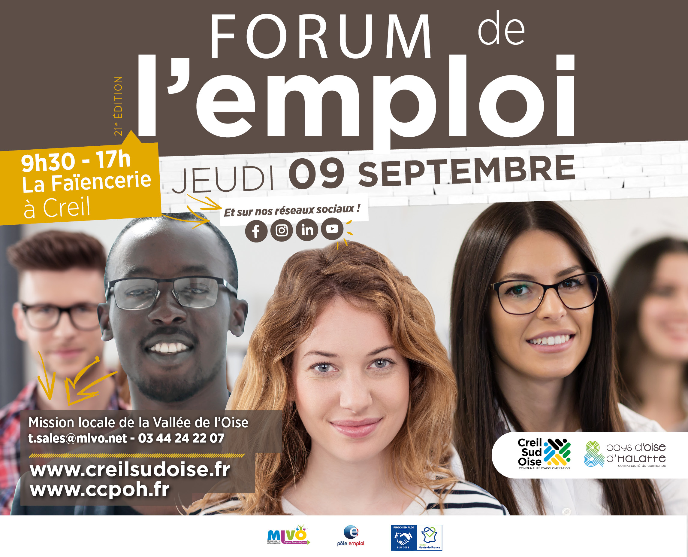 Le forum de l'emploi revient à Creil 