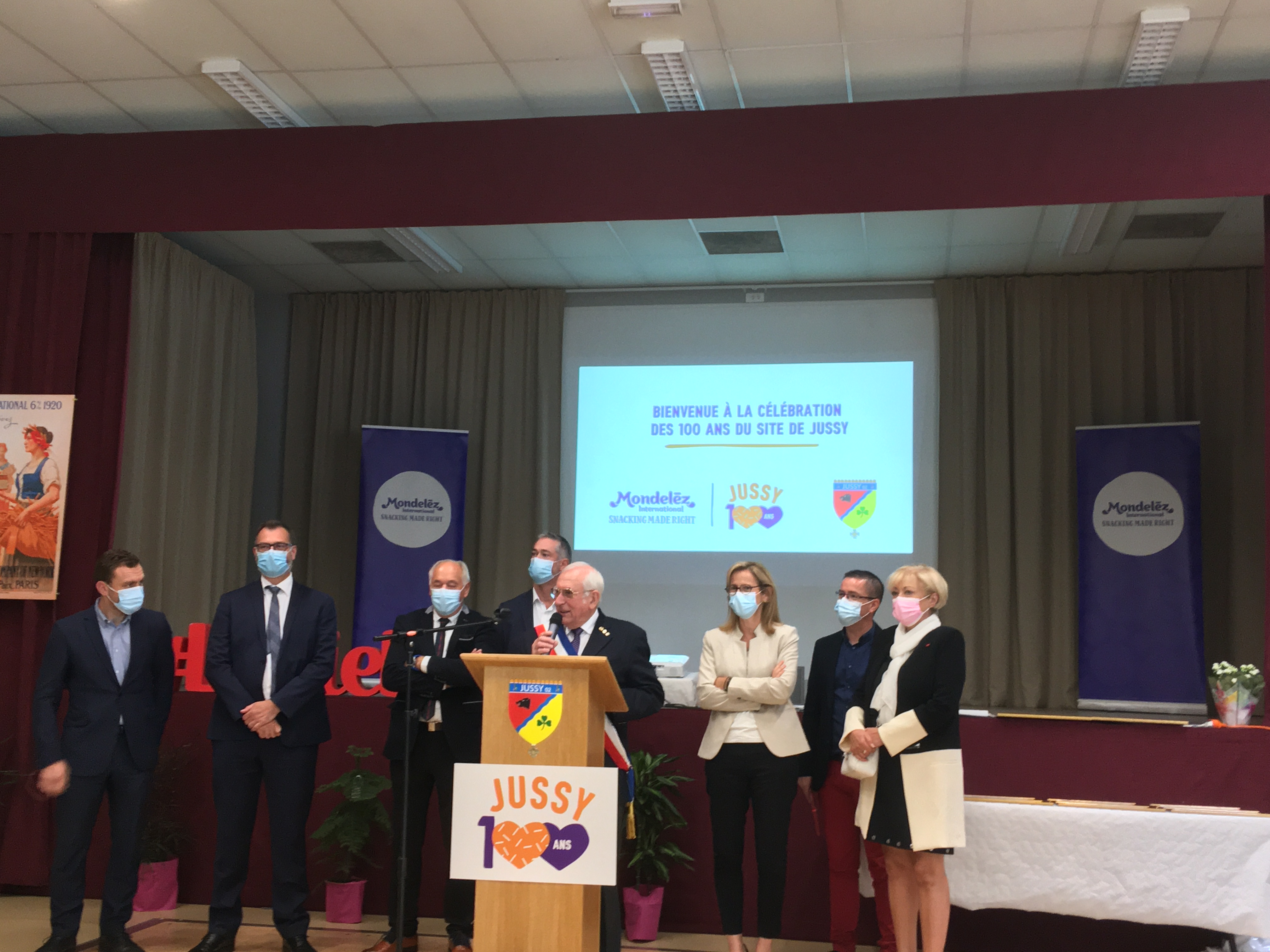 L’usine Mondelez de Jussy fête ses 100 ans