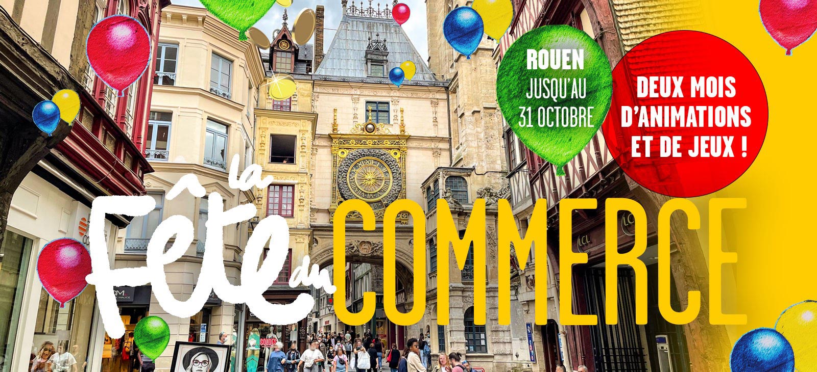 Rouen : La seconde édition de la Fête du commerce, en septembre et octobre