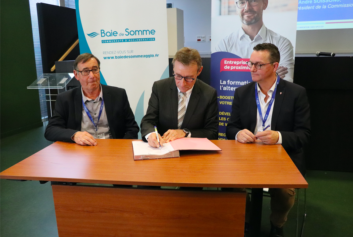 Abbeville : la Communauté d’agglomération de la baie de Somme l'OPCO EP ensemble pour dynamiser le centre-ville