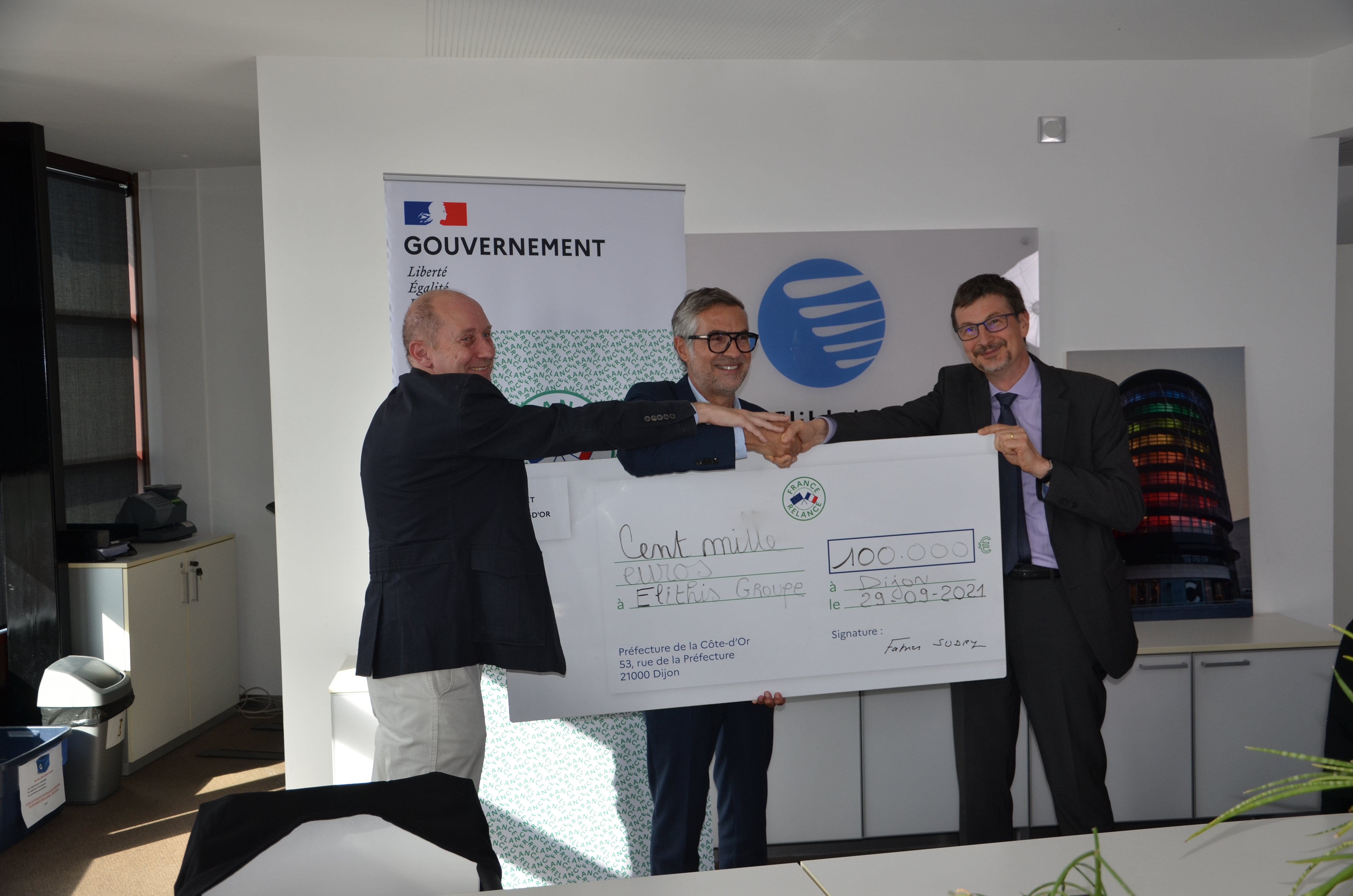 Aladhun, le bon génie du groupe Elithis, lauréat France Relance