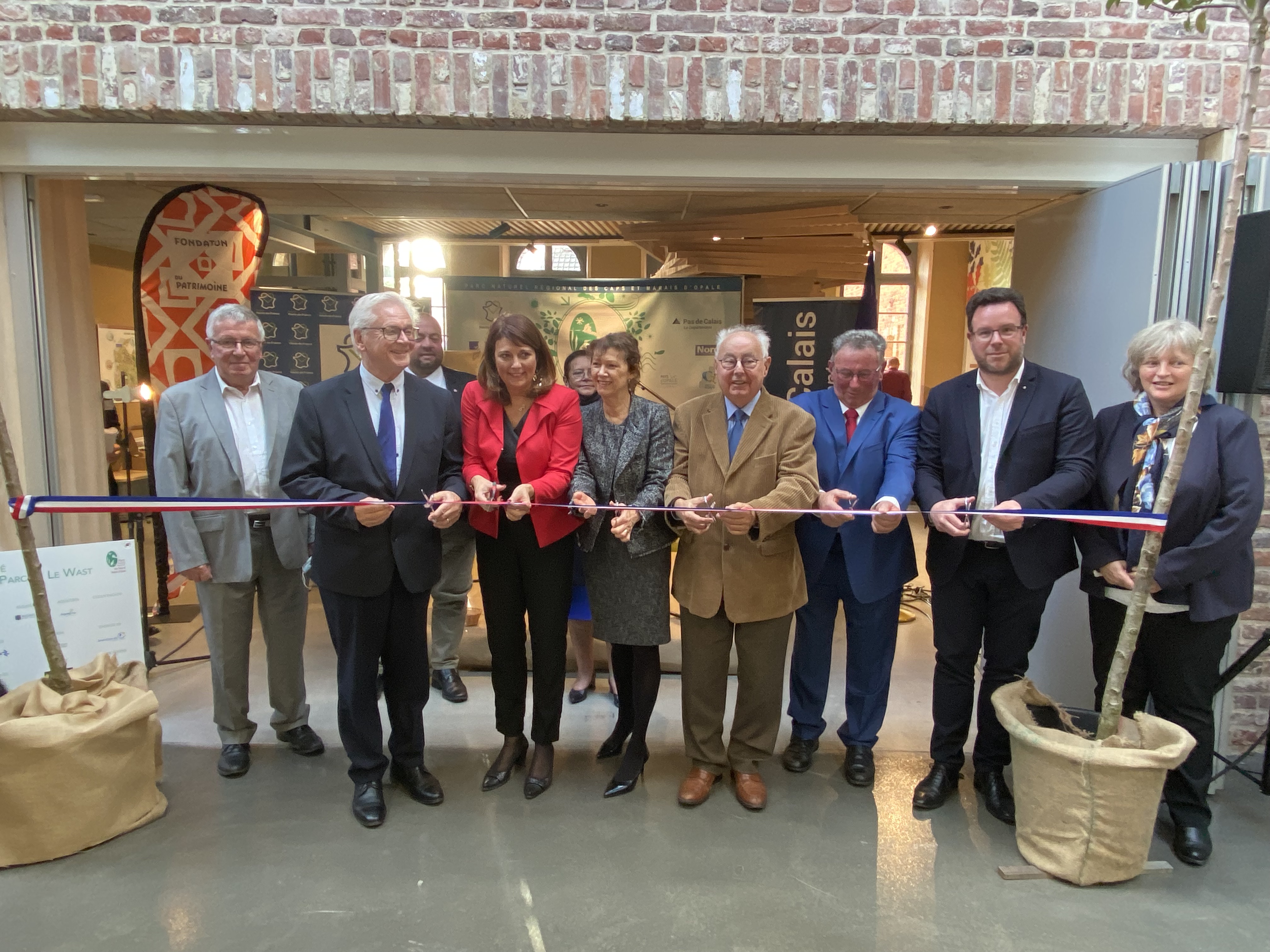Le Waast : la Maison du parc naturel régional des caps et marais d'Opale inaugurée