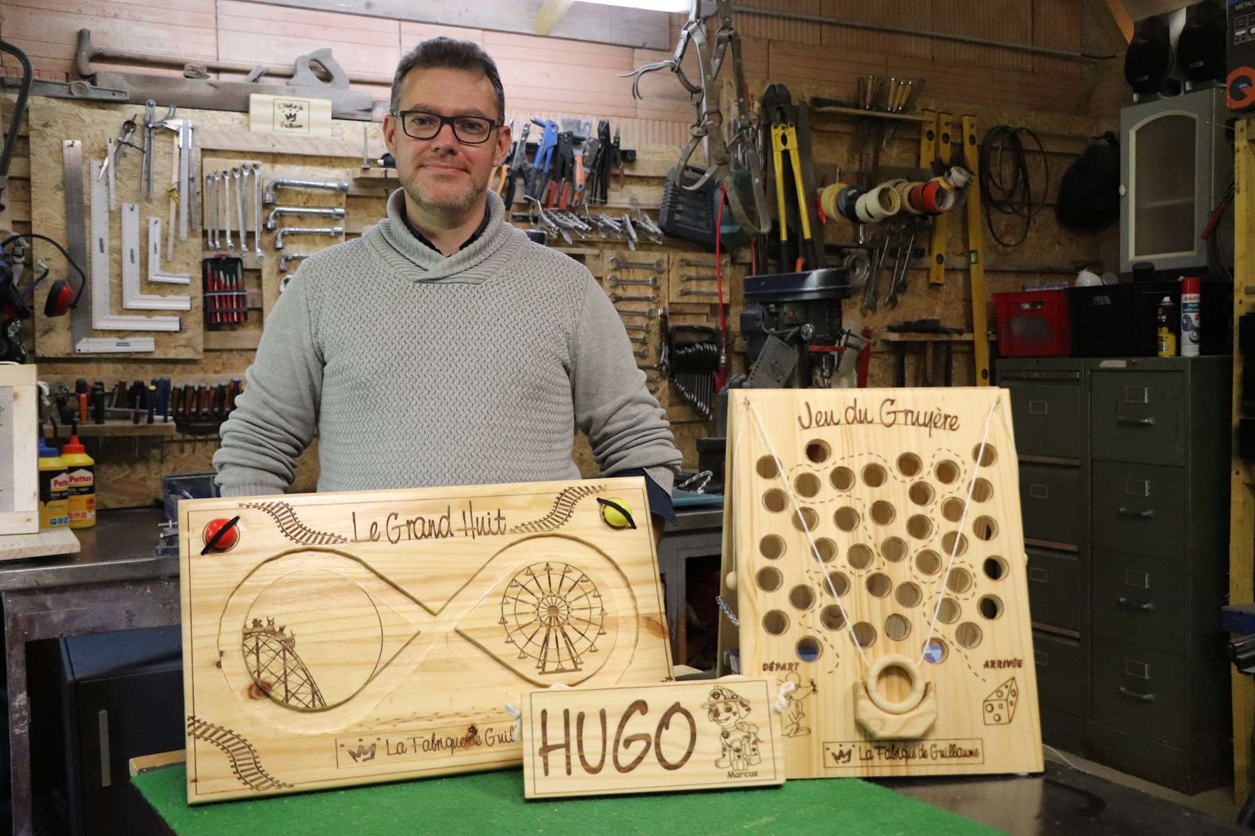 Oise : La Fabrique de Guillaume, des objets en bois tournés vers la thérapie