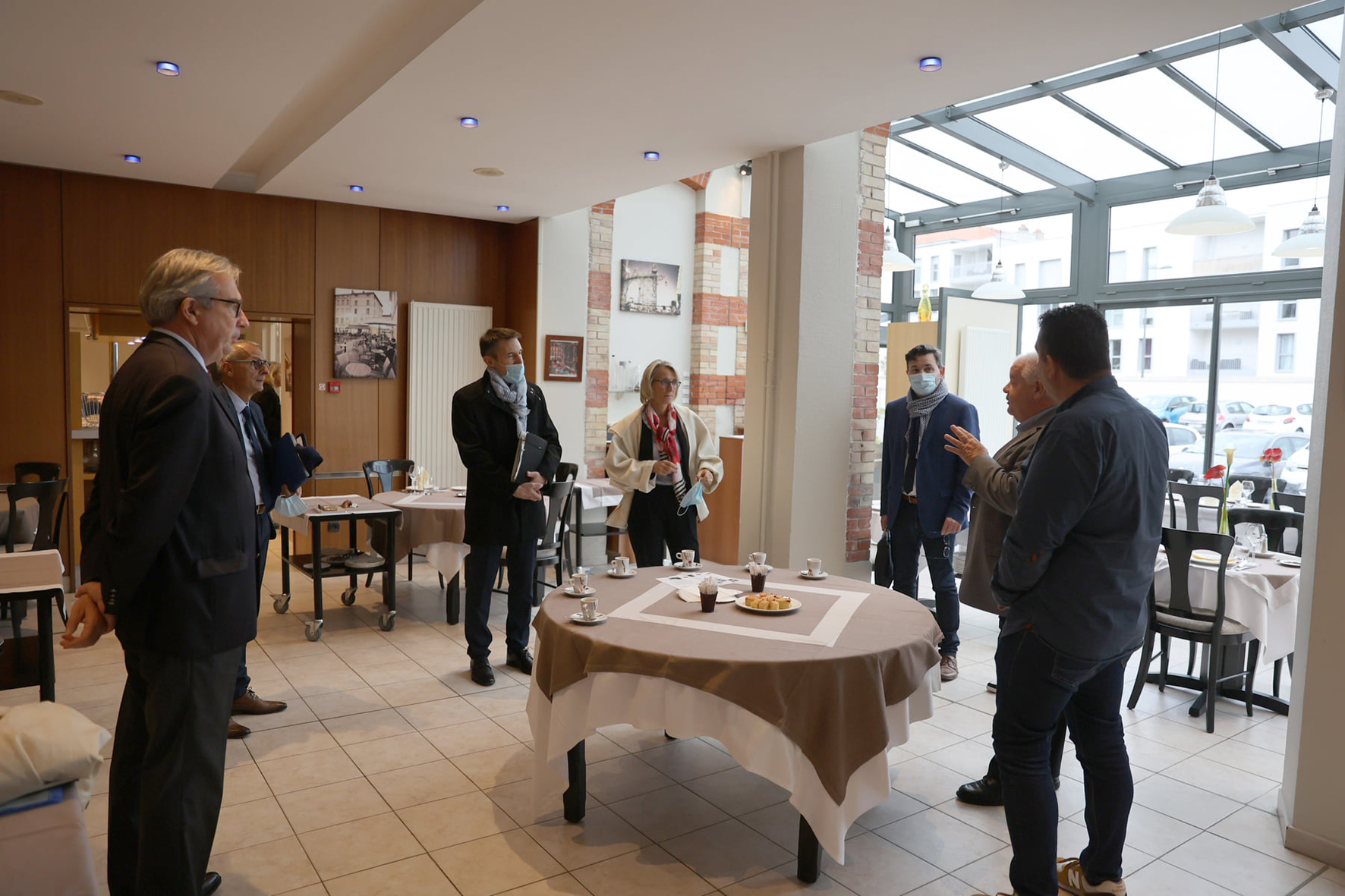 Le préfet en cuisine