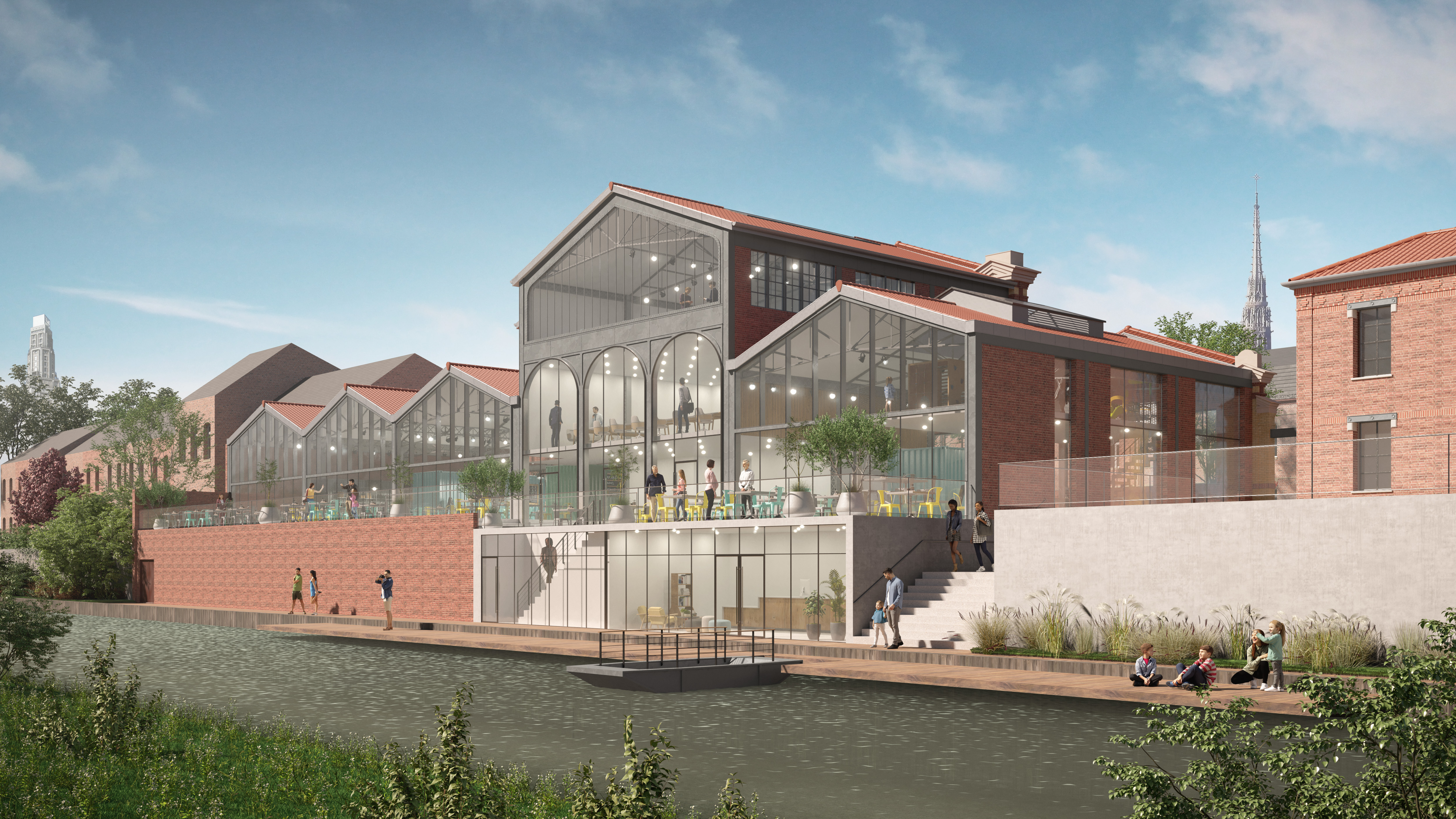 Aux 1 000 lieux, les nouveaux visages du site Gruson 