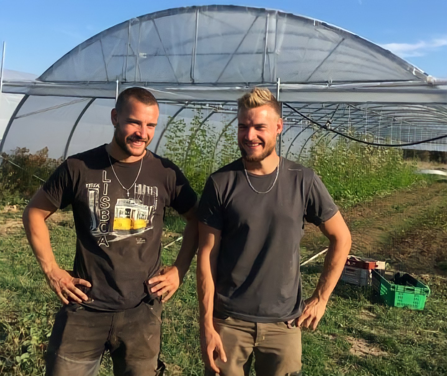 Baptiste et Simon Dieudonné, le duo derrière le GAEC Dieudonné Frères & Terre 