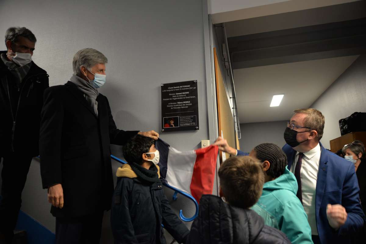 L’école Danielle Mitterrand inaugurée à Verdun