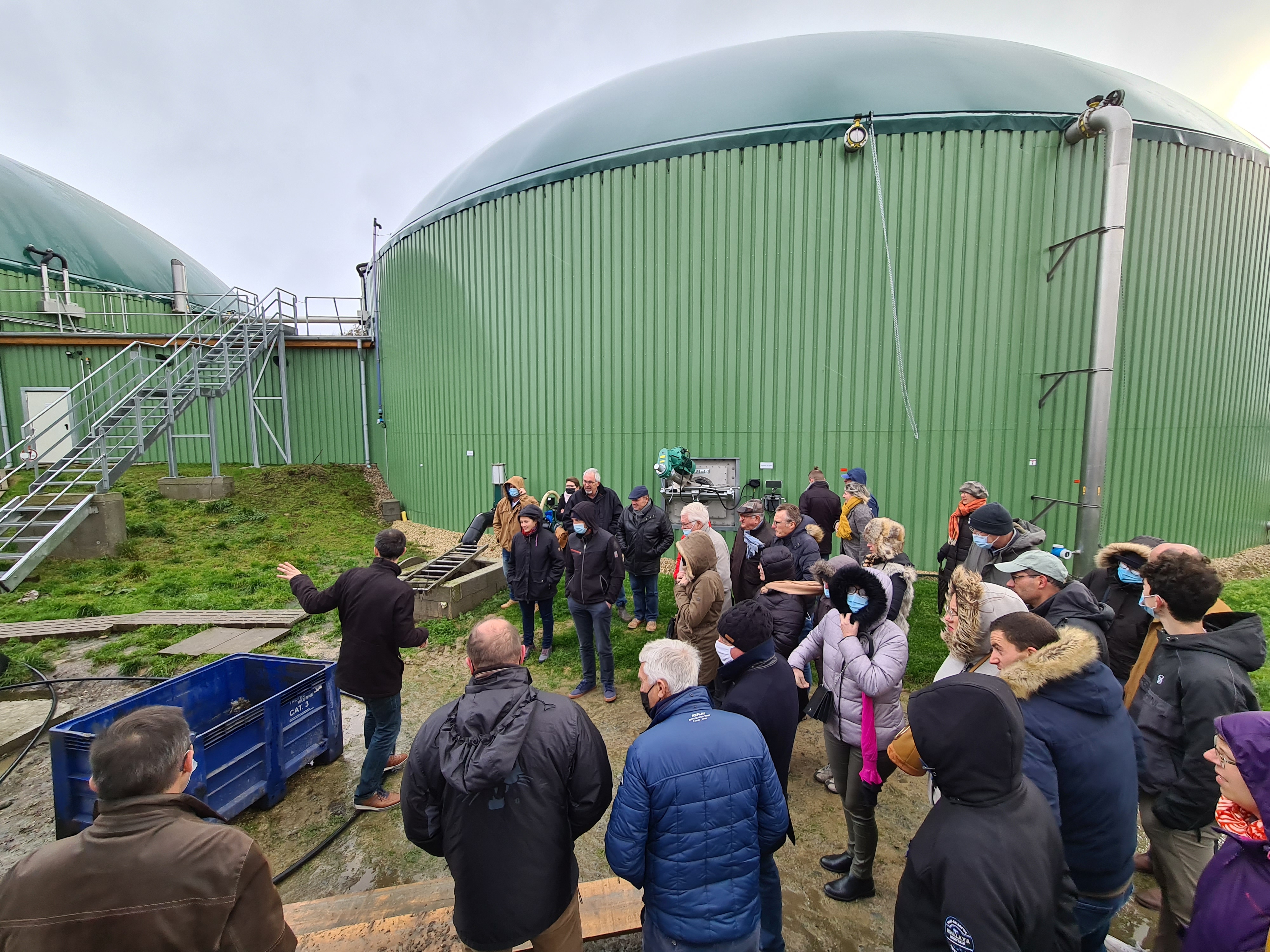 E’Caux Biogaz a inauguré son unité de production de gaz vert à Cléville