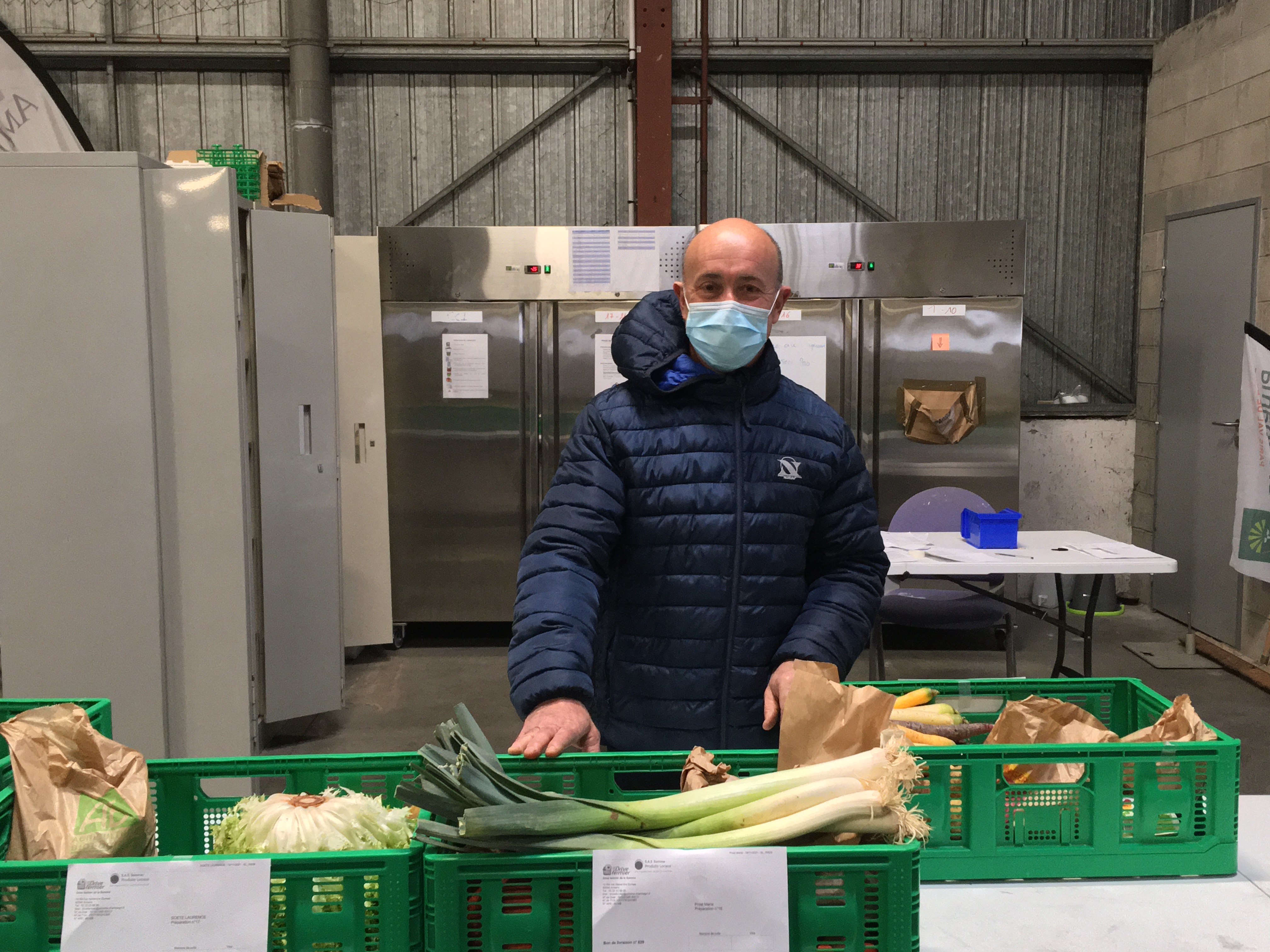 Des producteurs de la Somme testent la distribution automatique avec Chez Alex & Fuscien 