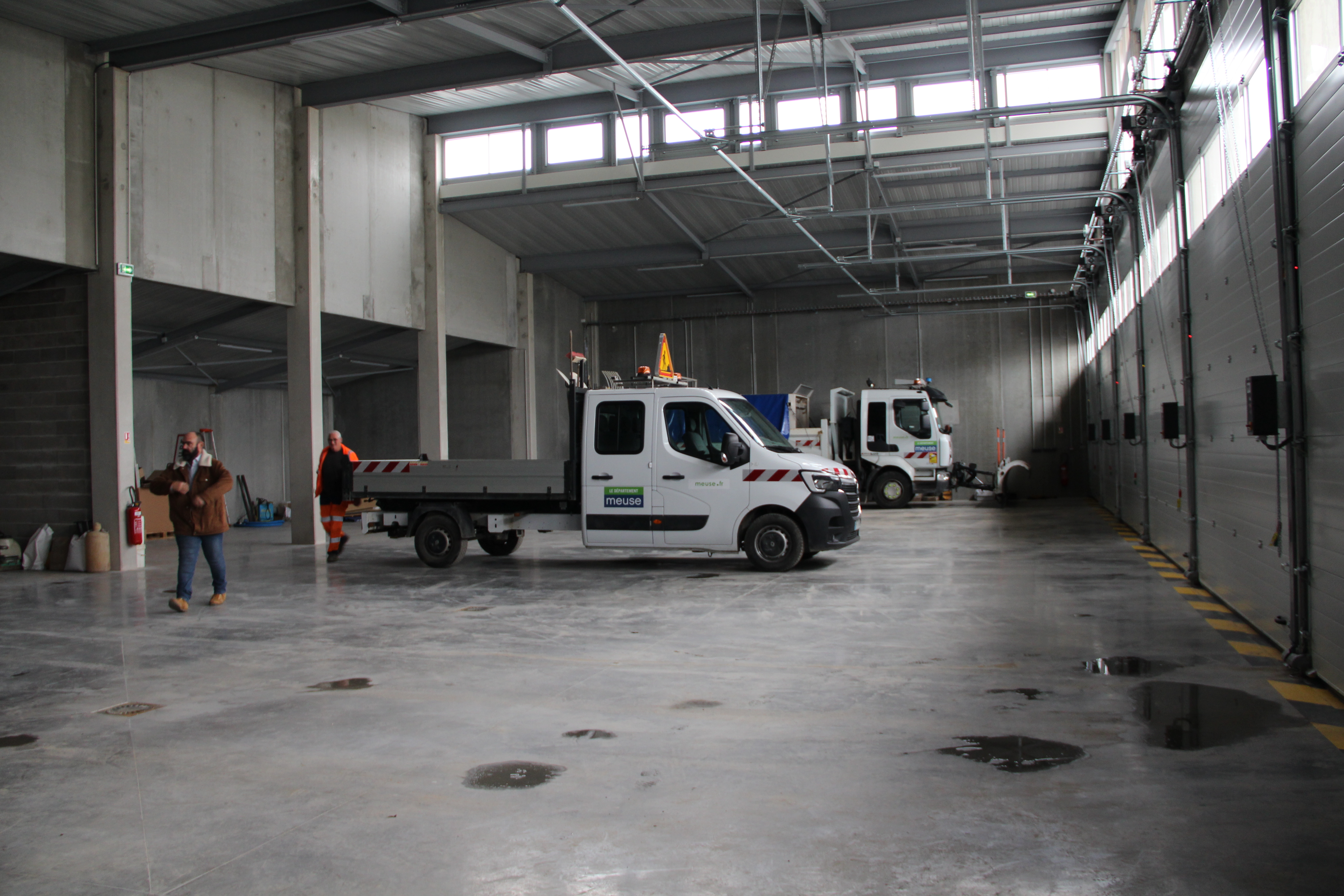 Le nouveau centre d’exploitation routier de Void-Vacon contribue à la relance économique