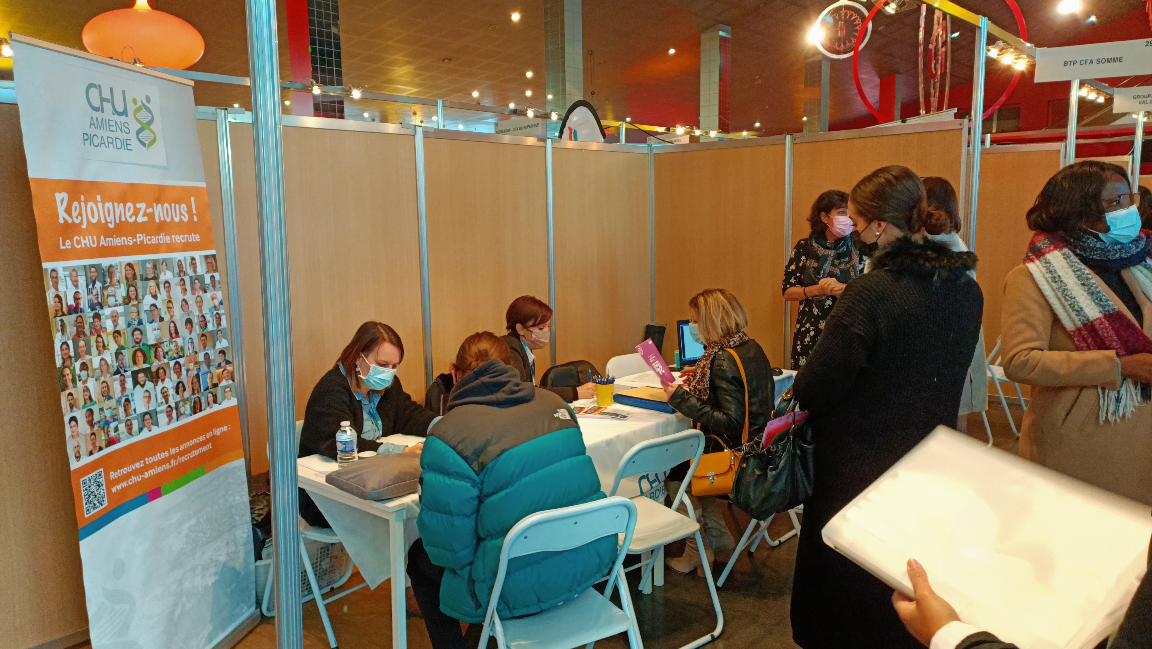 Plus de 750 visiteurs aux 24H pour l'emploi et la formation