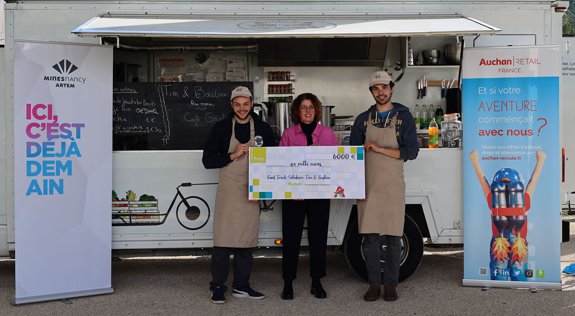 Un food truck sensibilise les étudiants