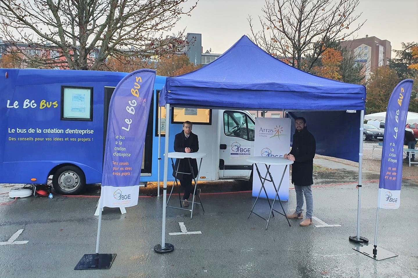 Le Bus de la création d’entreprise dans l’Arrageois