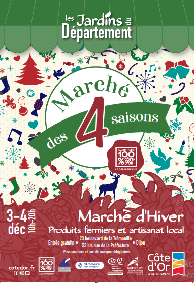 Dijon accueillera bientôt Le Marché d’hiver 100% Côte-d’Or