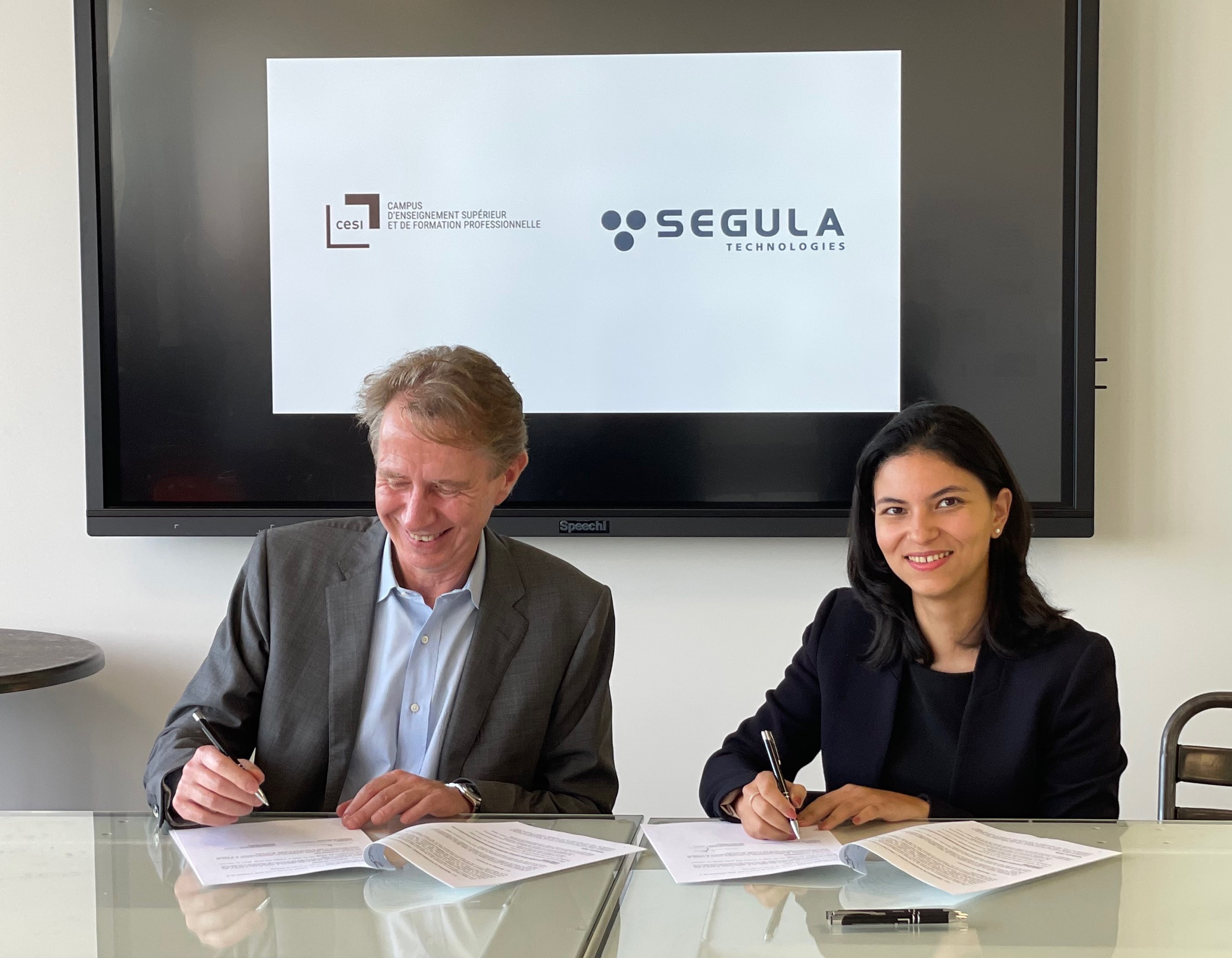 Partenariat entre le CESI et Segula Technologies