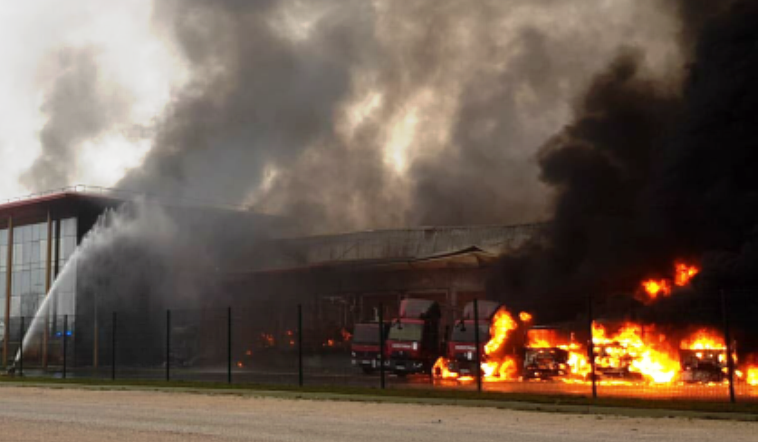 Besançon : un incendie dans les locaux de l'entreprise JPM Précision