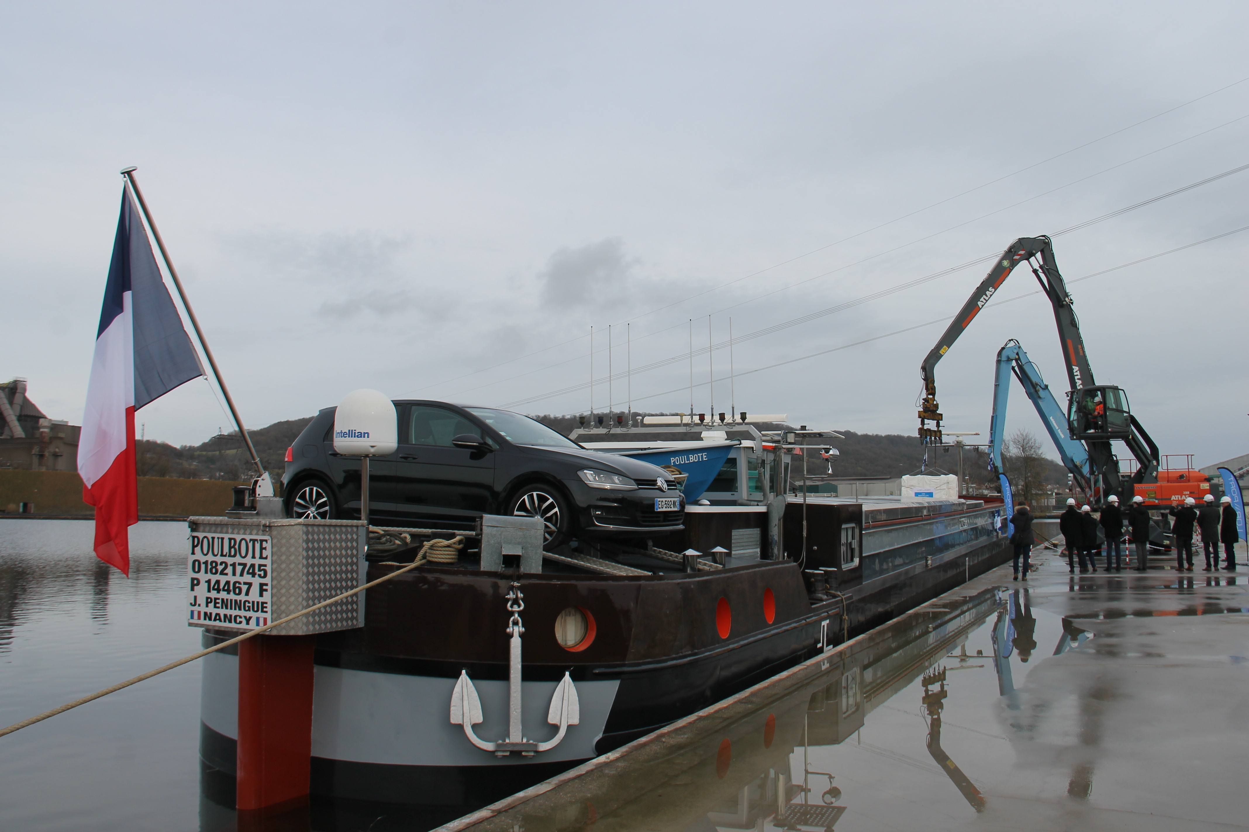  Le gabarit Freycinet renaît au port de Neuves-Maisons