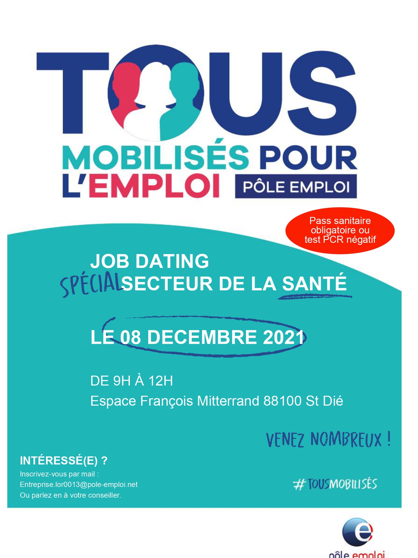 Saint-Dié-des-Vosges : un job dating à l’Espace François Mitterrand