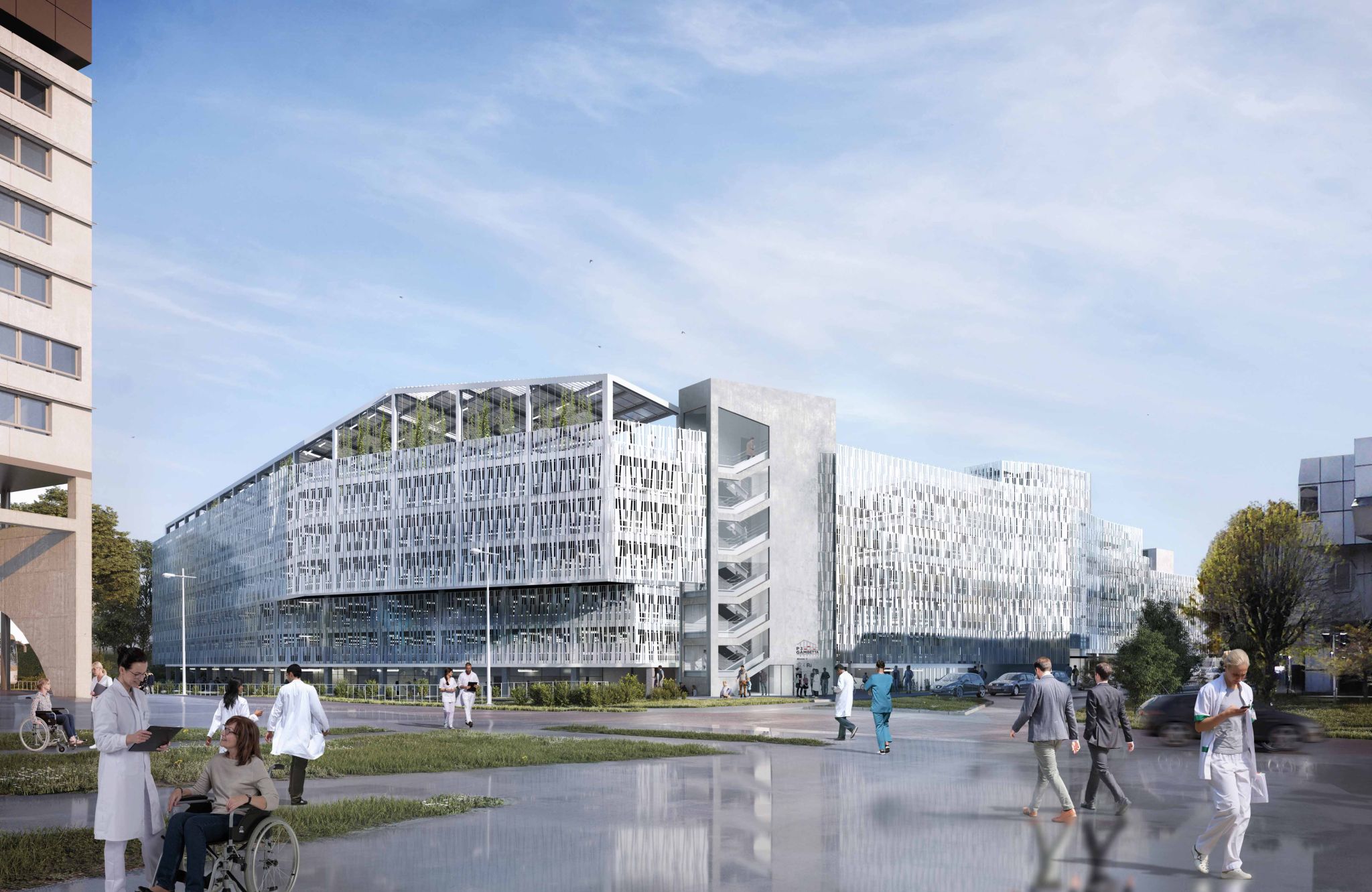 Une extension et une modernisation pour le parking du CHU de Rouen 