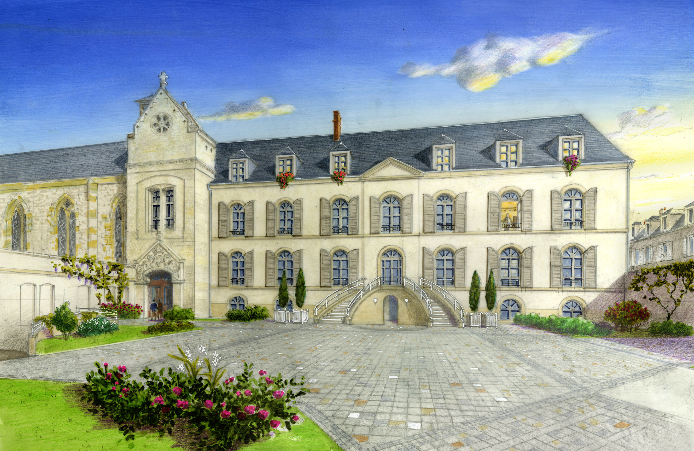 À Senlis, Buildinvest réhabilite l'ancien couvent Saint-Joseph et permet un investissement immobilier 