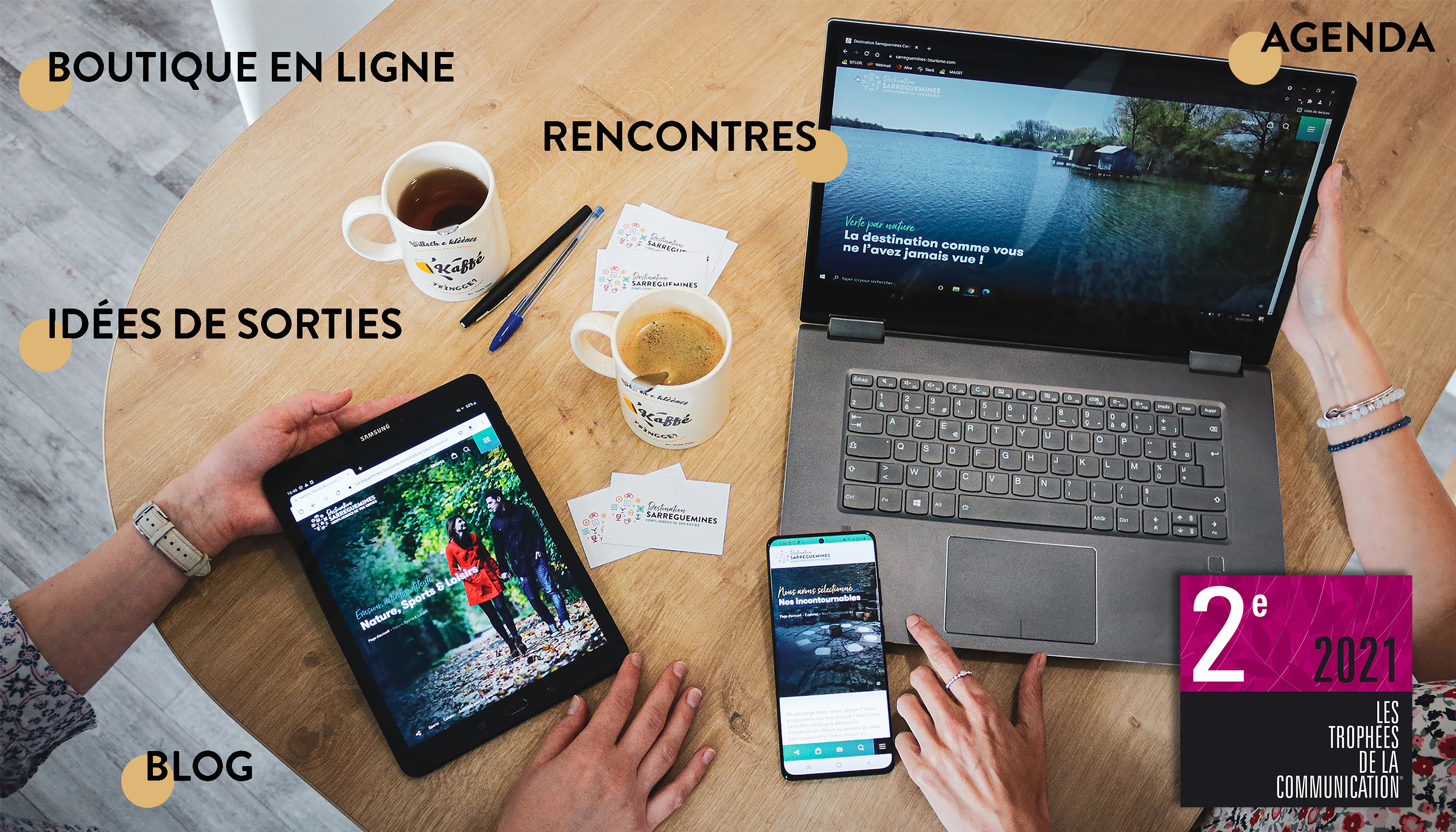 L'Office de Tourisme Sarreguemines Confluences récompensé pour son site internet 