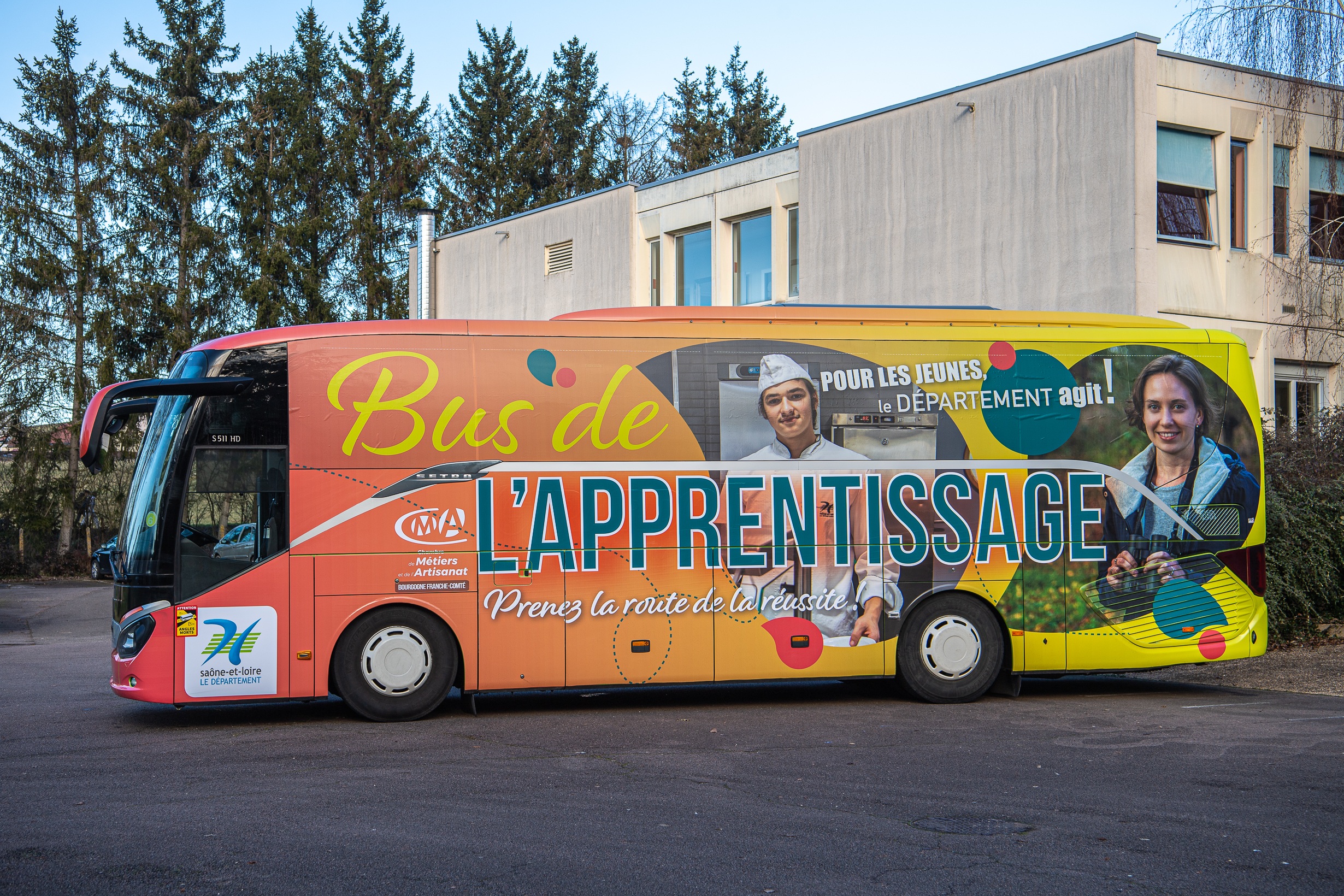 Autun : Lancement officiel du bus de l’apprentissage 
