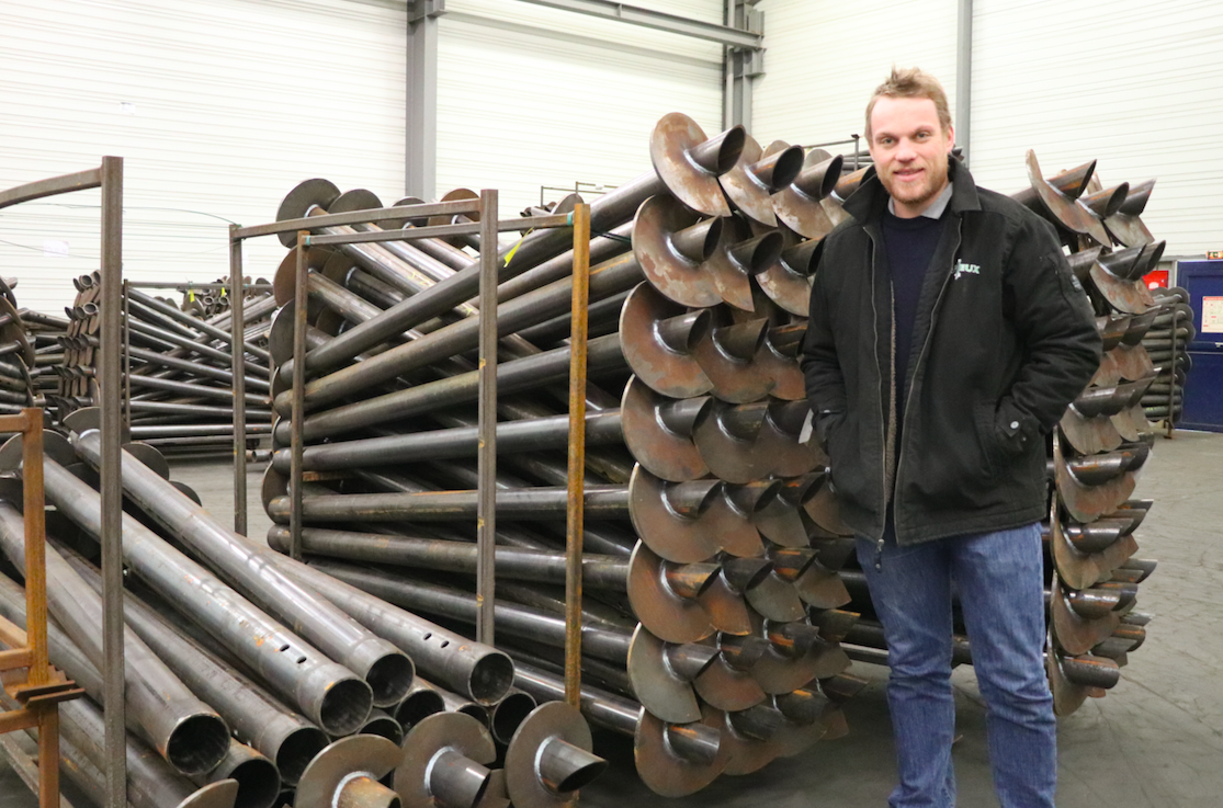 Le leader en fondations vissées Techno Pieux poursuit sur sa lancée à Poix-de-Picardie 