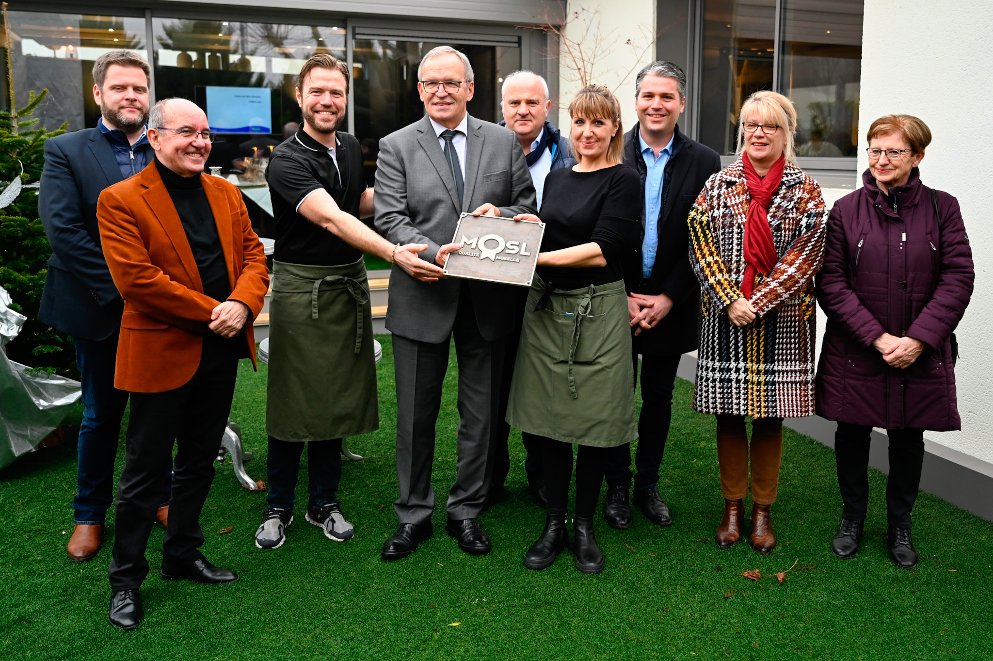 Patrick Weiten a visité le restaurant L'Aromate à Semécourt