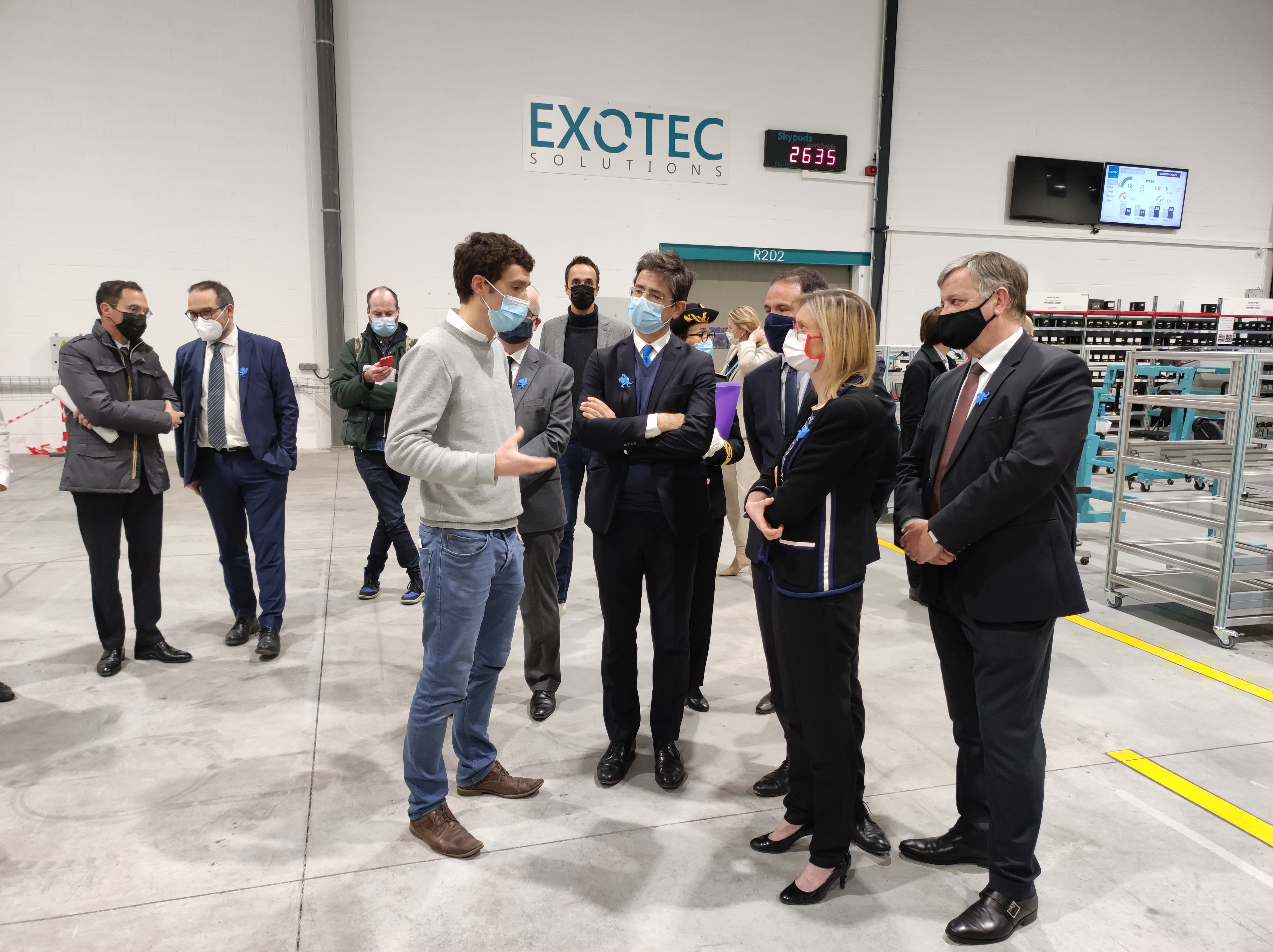 Visite ministérielle à Exotec : un plan de 2,3 Mds€ dévoilé en détail pour les start-up industrielles