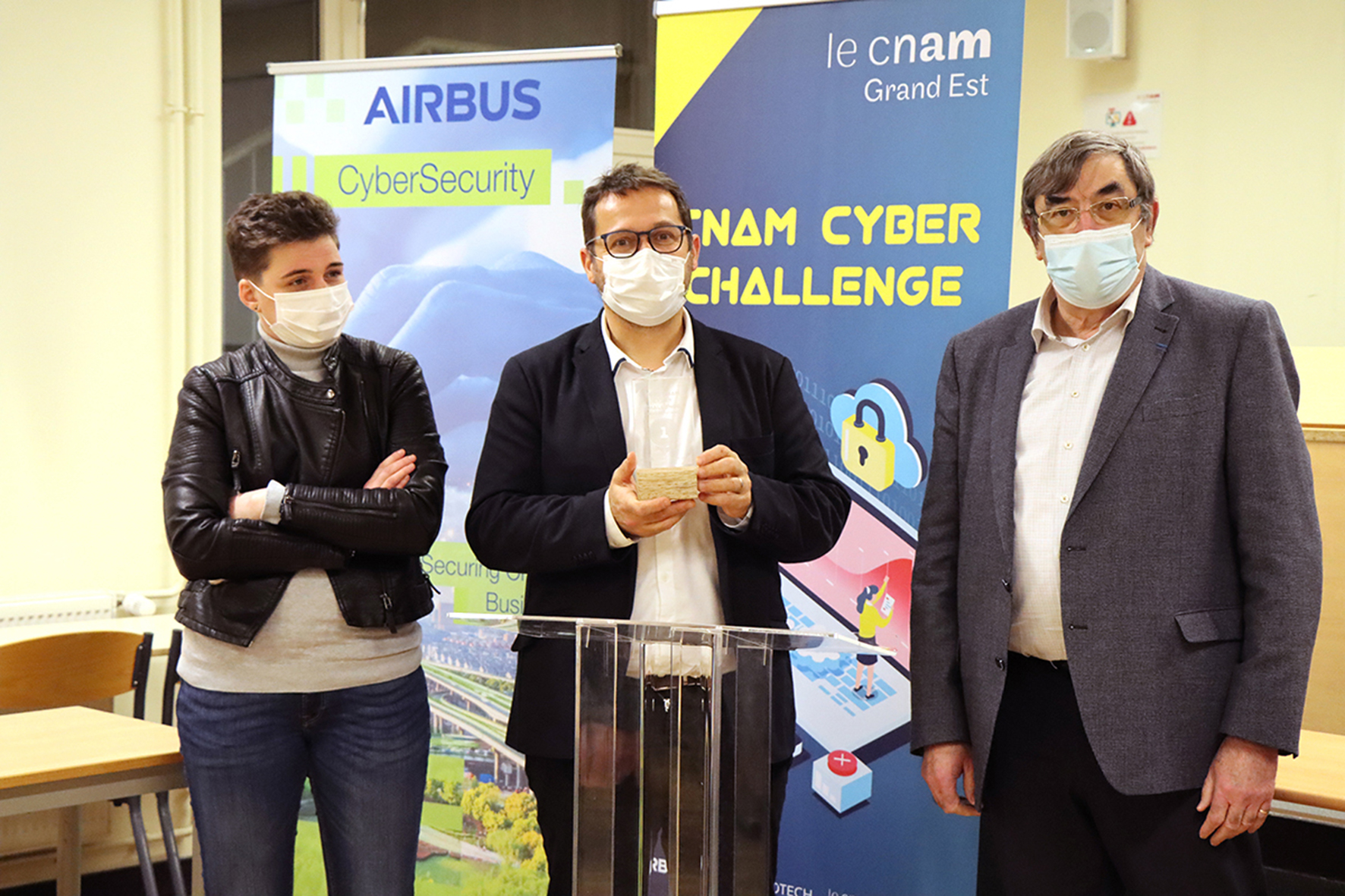 Cnam Cyber Challenge :  GRDF, gagnant...