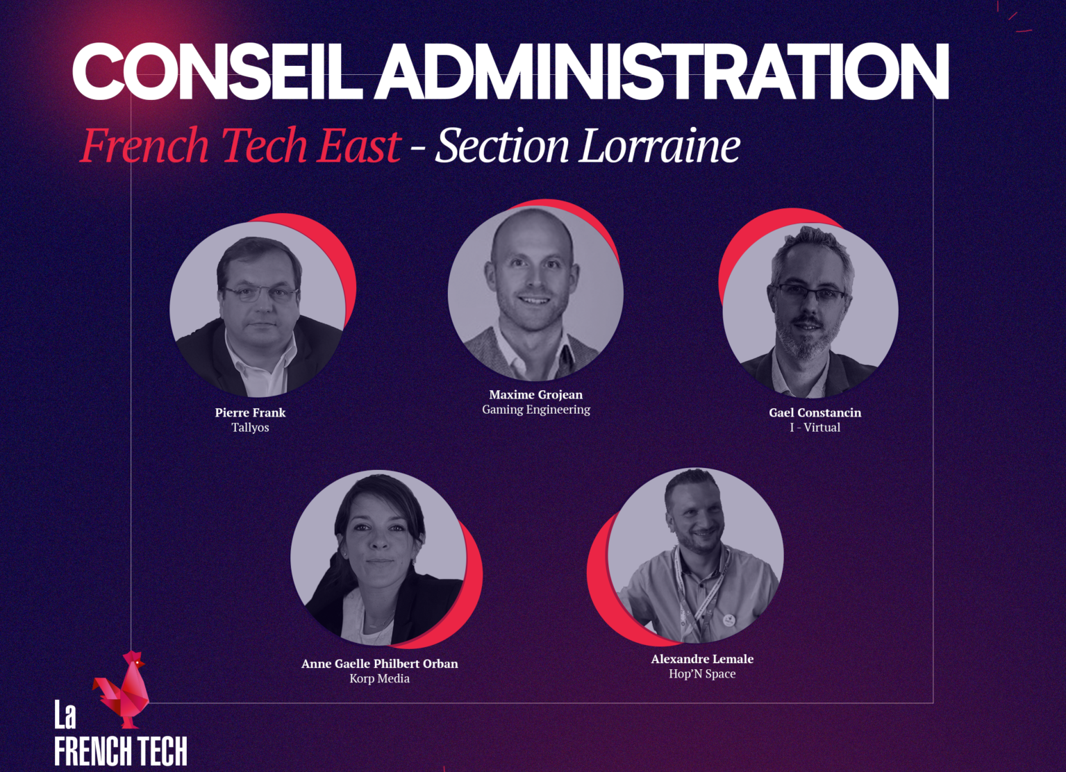 French Tech East a élu son nouveau Conseil d’administration