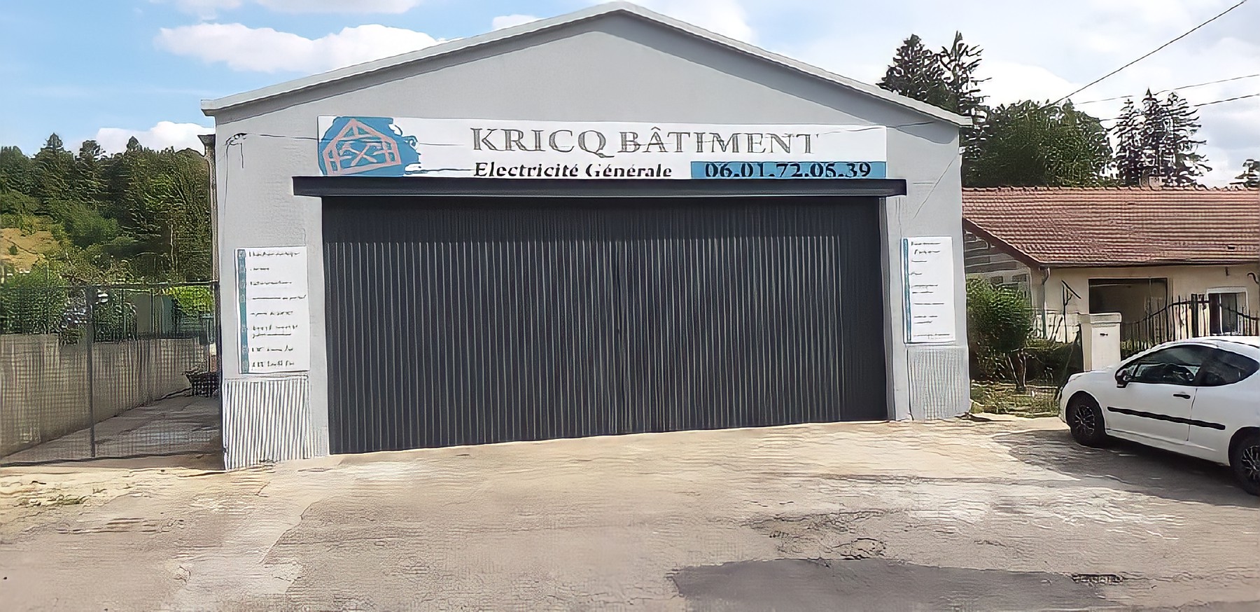 Kricq Bâtiment reprend l’ancien garage Champeaux 