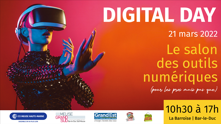 Le Digital Day : un salon des outils numériques organisé par la CCI Meuse Haute-Marne