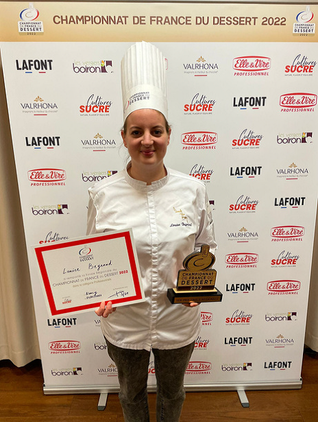 Championnat de France du Dessert 2022 : la cheffe pâtissière du restaurant Le Parc distinguée