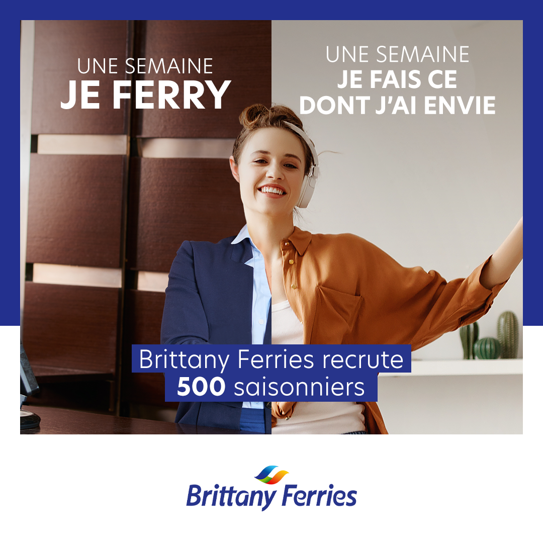 Brittany Ferries lance une campagne de recrutement