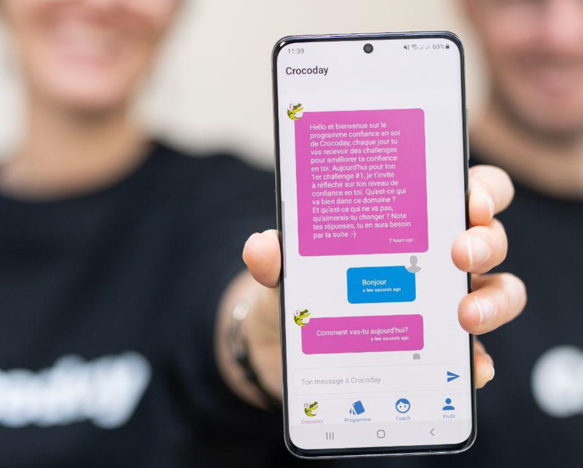  Crocoday : une appli pour le développement personnel
