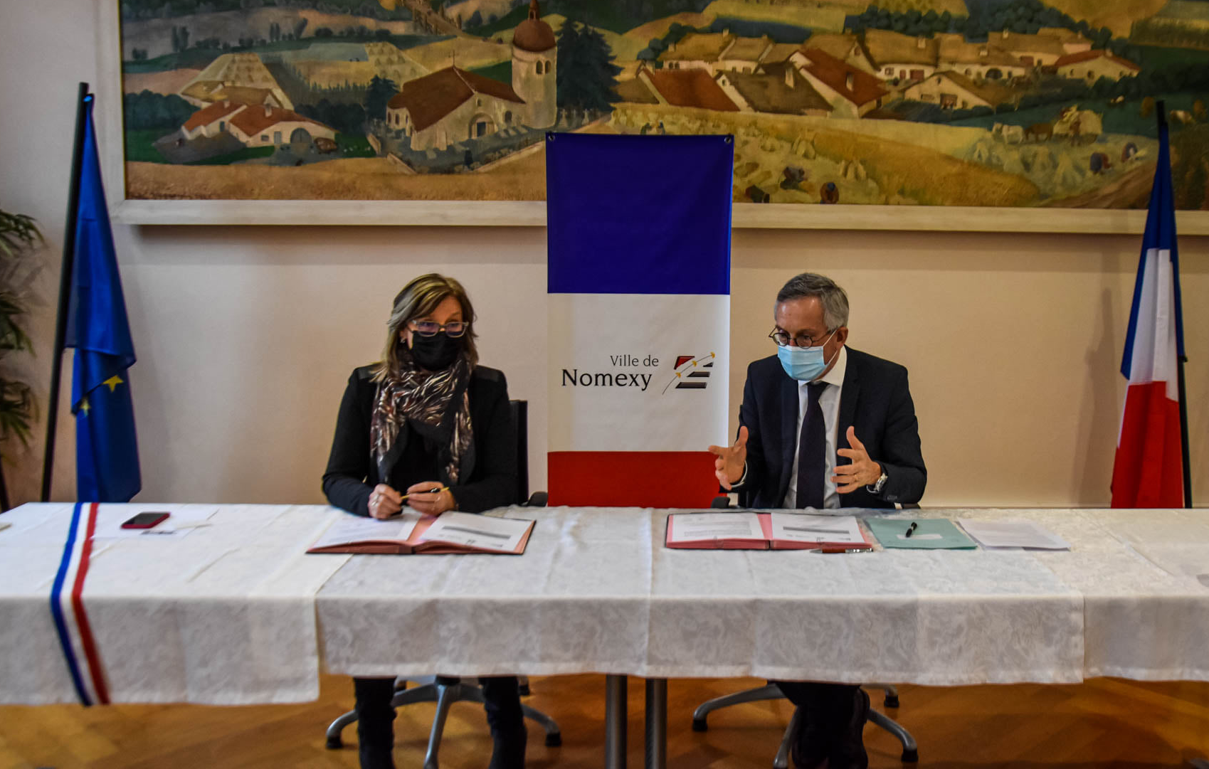 Nomexy : requalification des sites de la Teinturerie et de la Filature des anciennes usines textiles Boussac