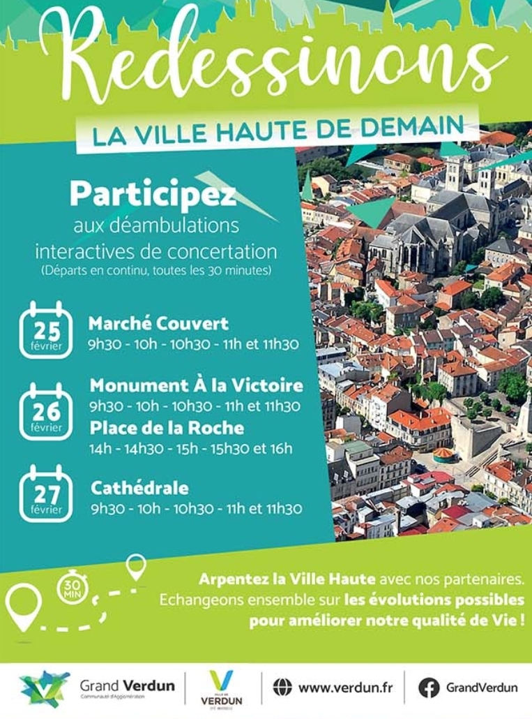 Lancement du grand projet de requalification de la Ville Haute de Verdun  