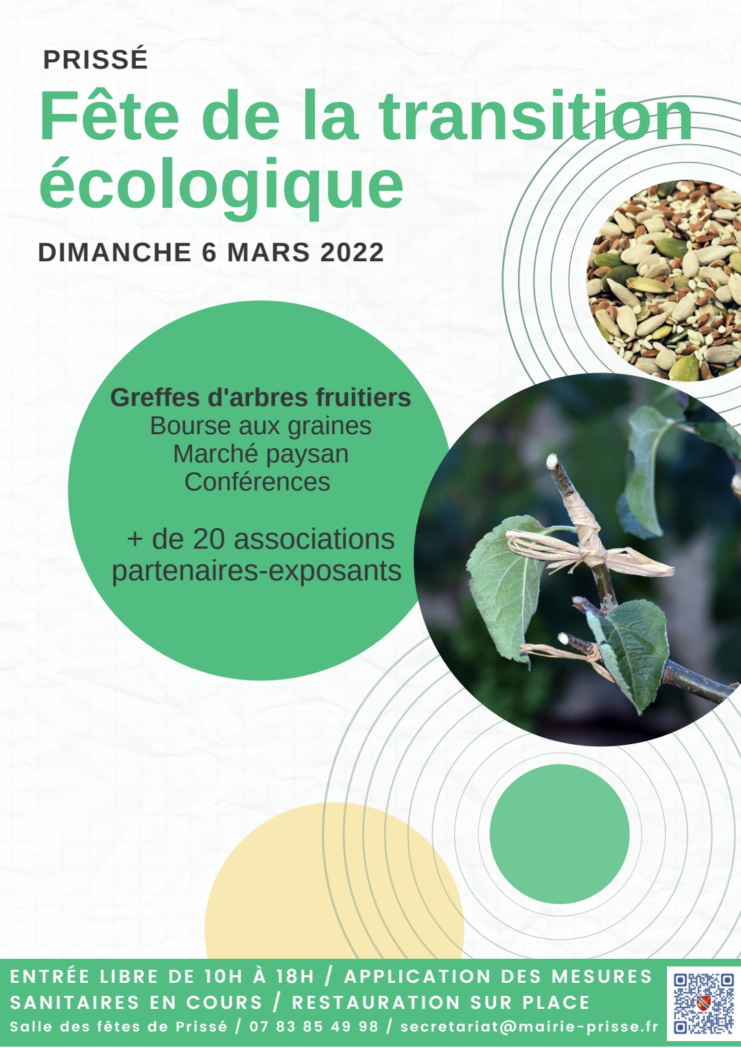 La Fête de la Transition écologique bientôt à Prissé