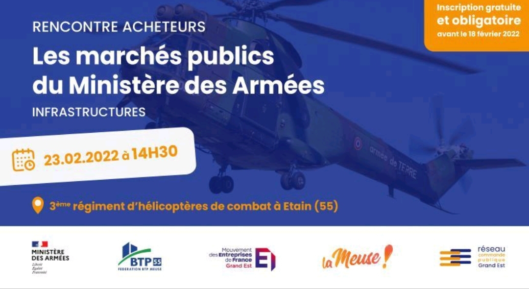 Étain : le ministère des Armées organise une journée «Rencontre PME Défense» le 23 février