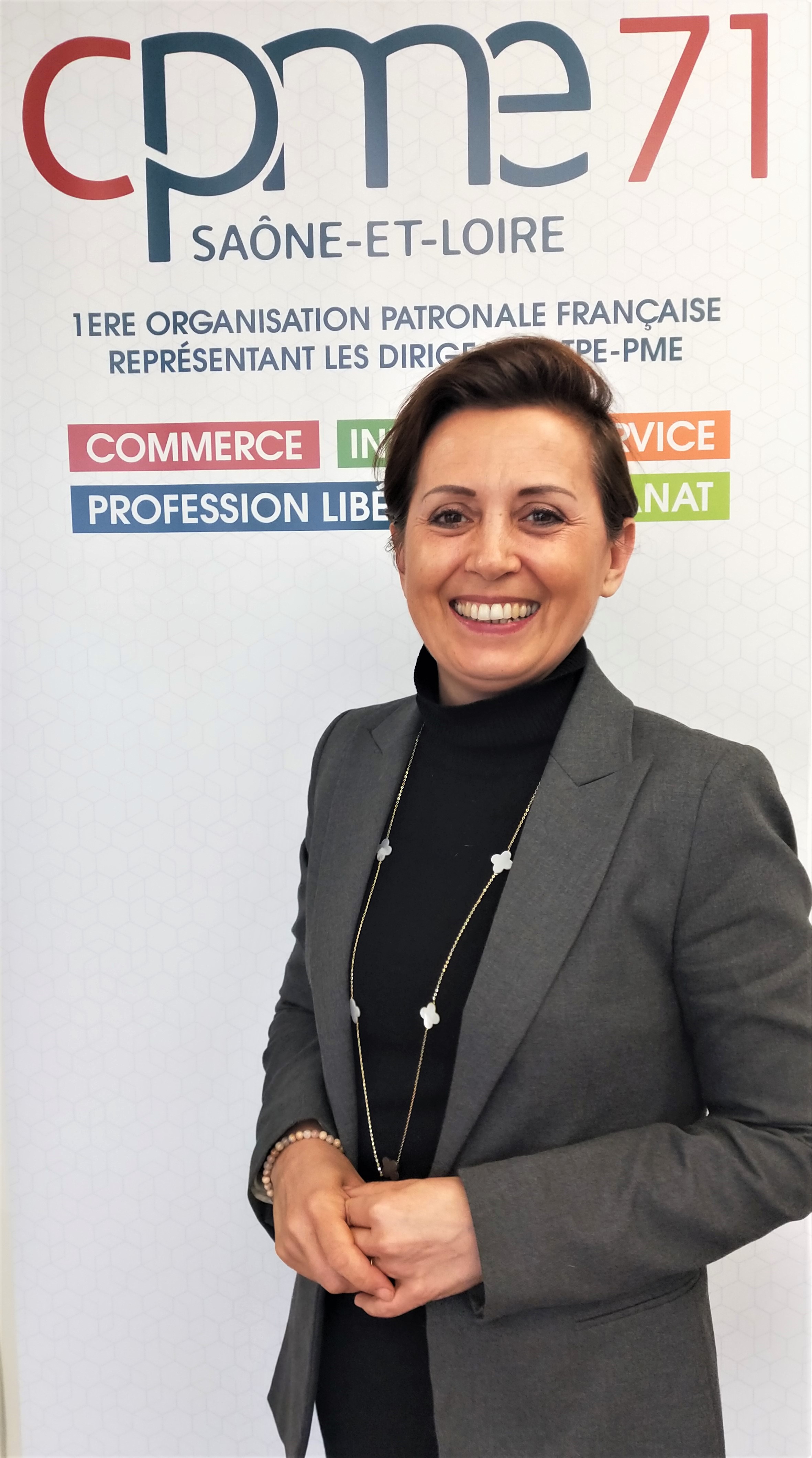 Clarisse Maillet est la nouvelle Présidente de la CPME de Saône-et-Loire