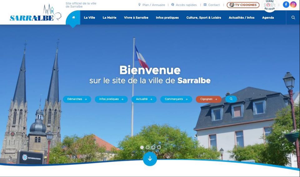 Sarralbe : la ville lance sa nouvelle vitrine numérique