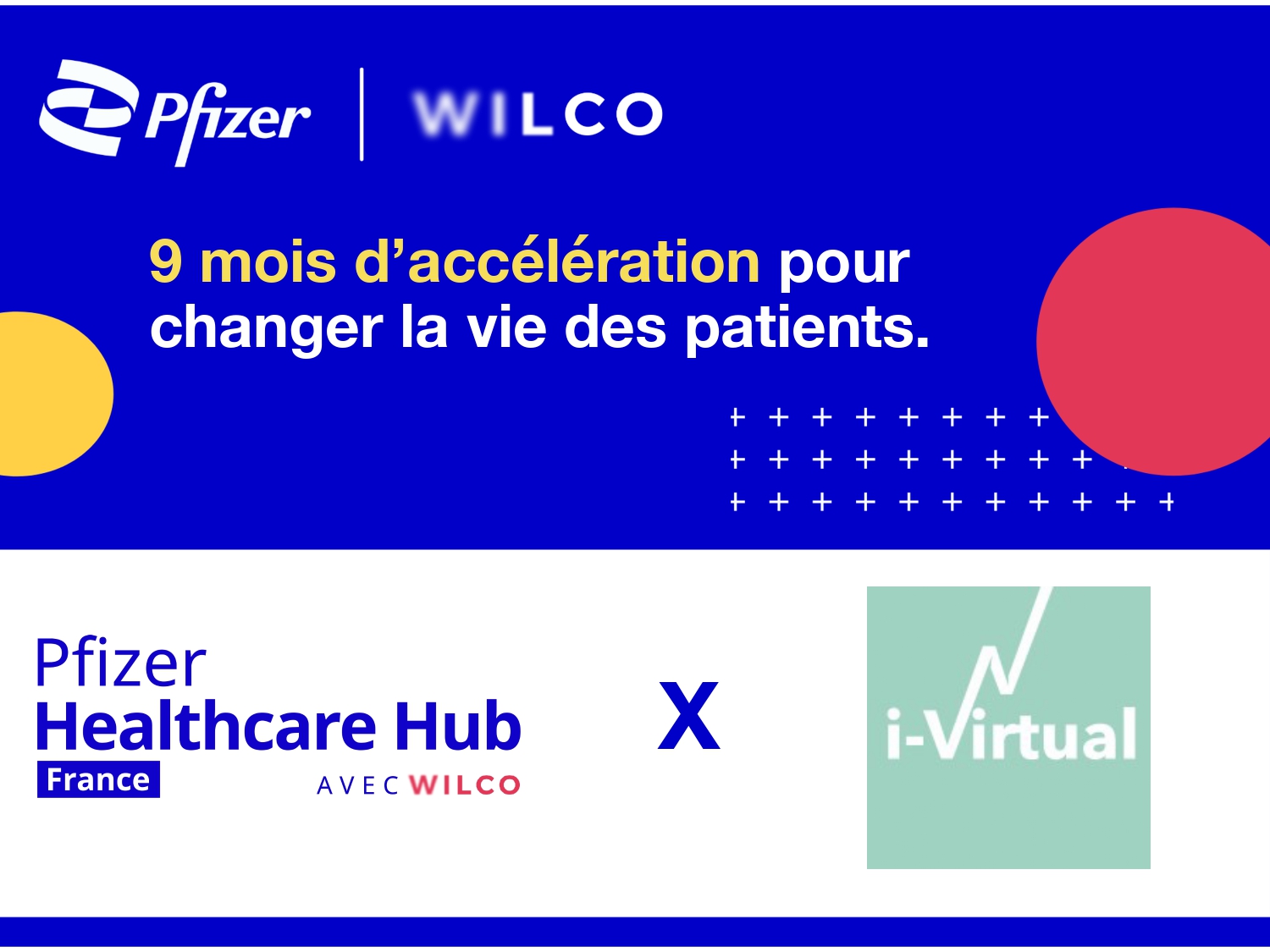 I-Virtual intègre le programme de Pfizer Healthcare Hub France